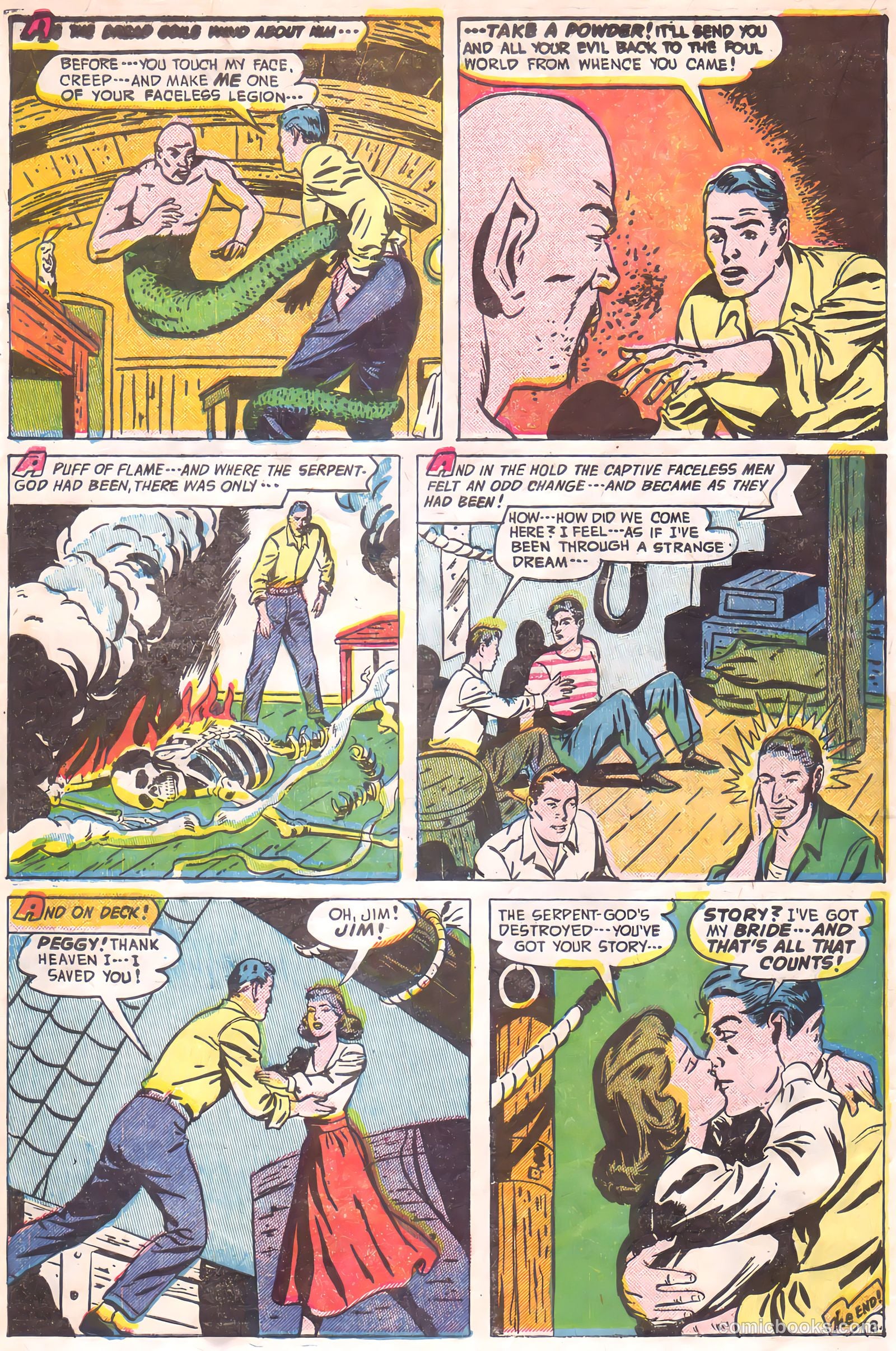 Adventures into the Unknown #32 (1952) — page 20 of 52