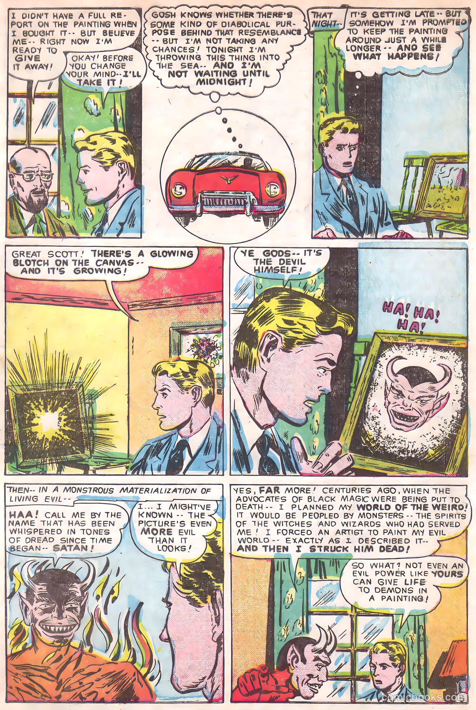 Adventures into the Unknown #32 (1952) — page 25 of 52