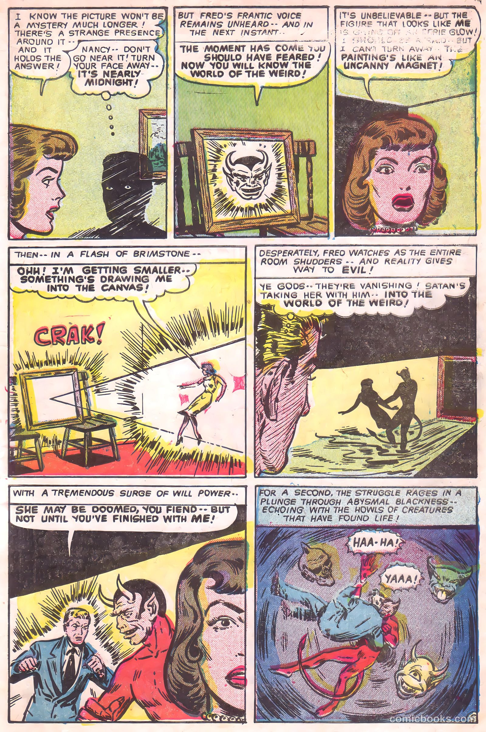 Adventures into the Unknown #32 (1952) — page 27 of 52