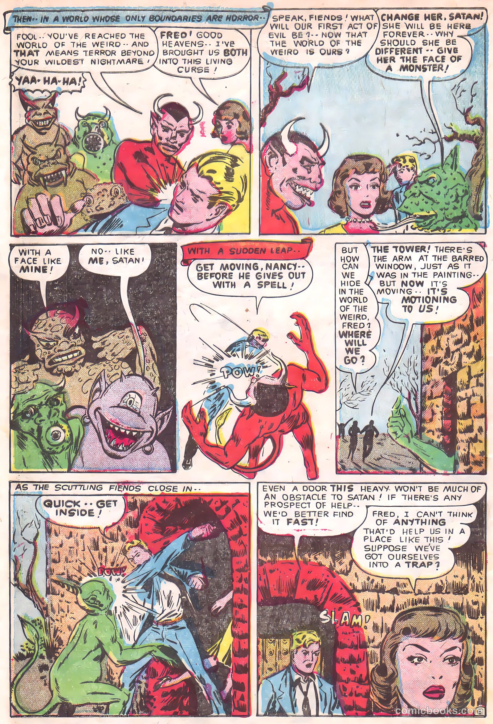 Adventures into the Unknown #32 (1952) — page 28 of 52