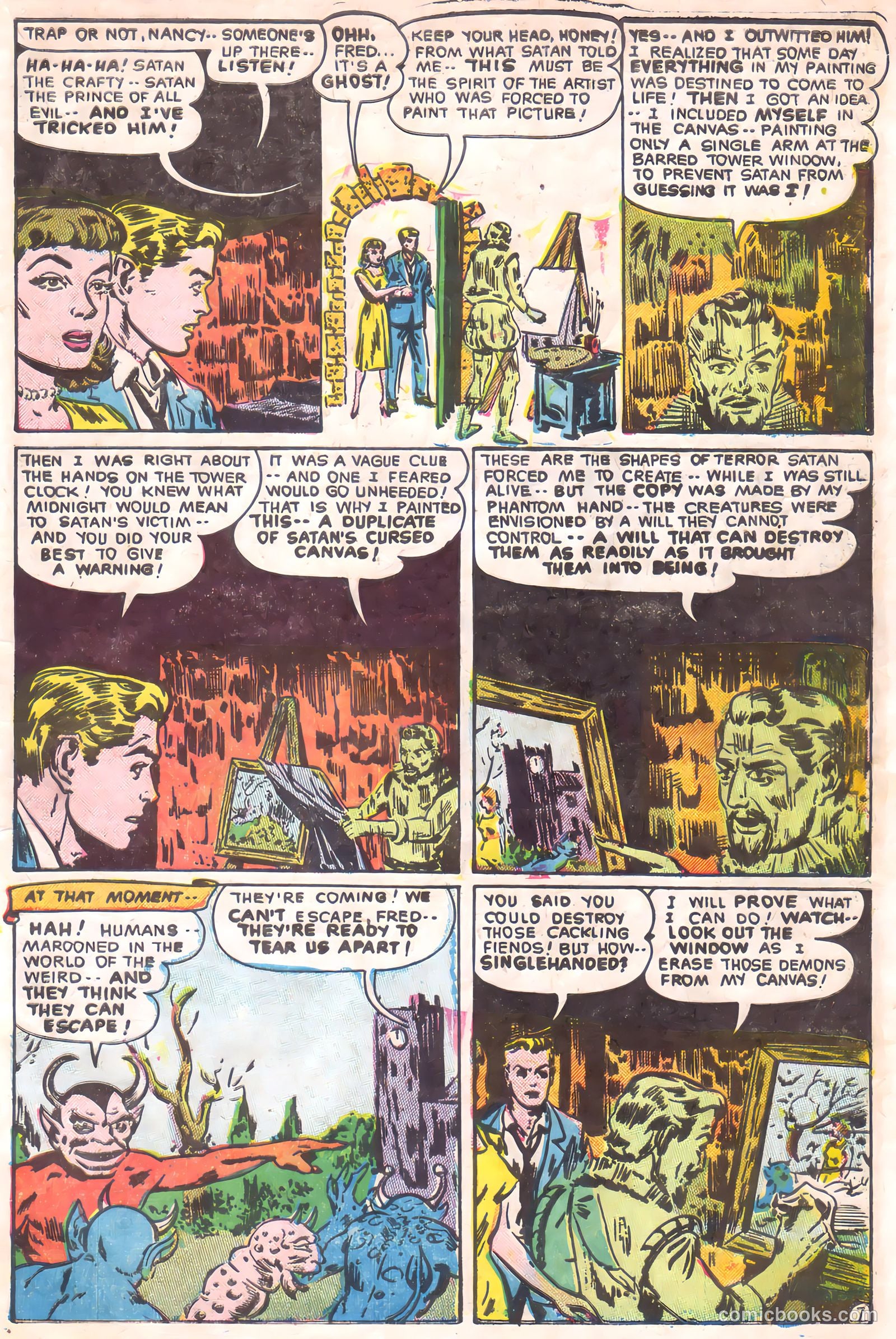 Adventures into the Unknown #32 (1952) — page 29 of 52