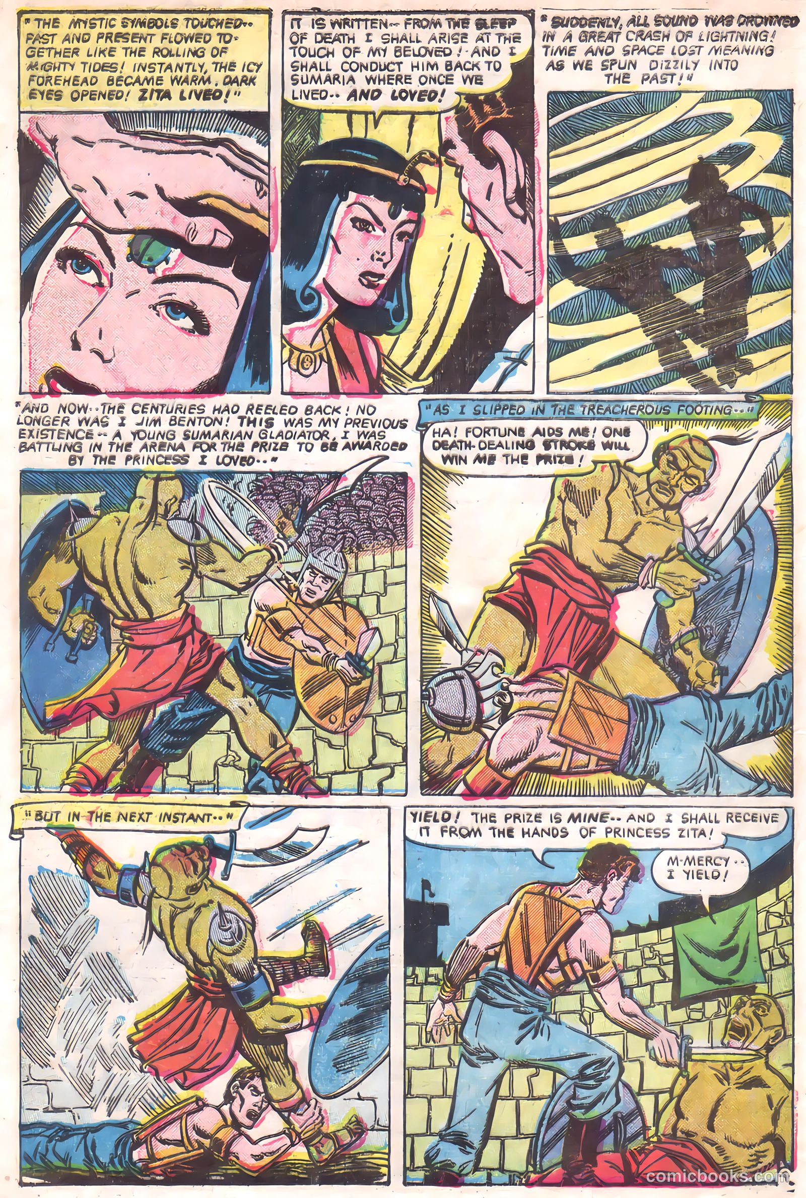 Adventures into the Unknown #32 (1952) — page 34 of 52