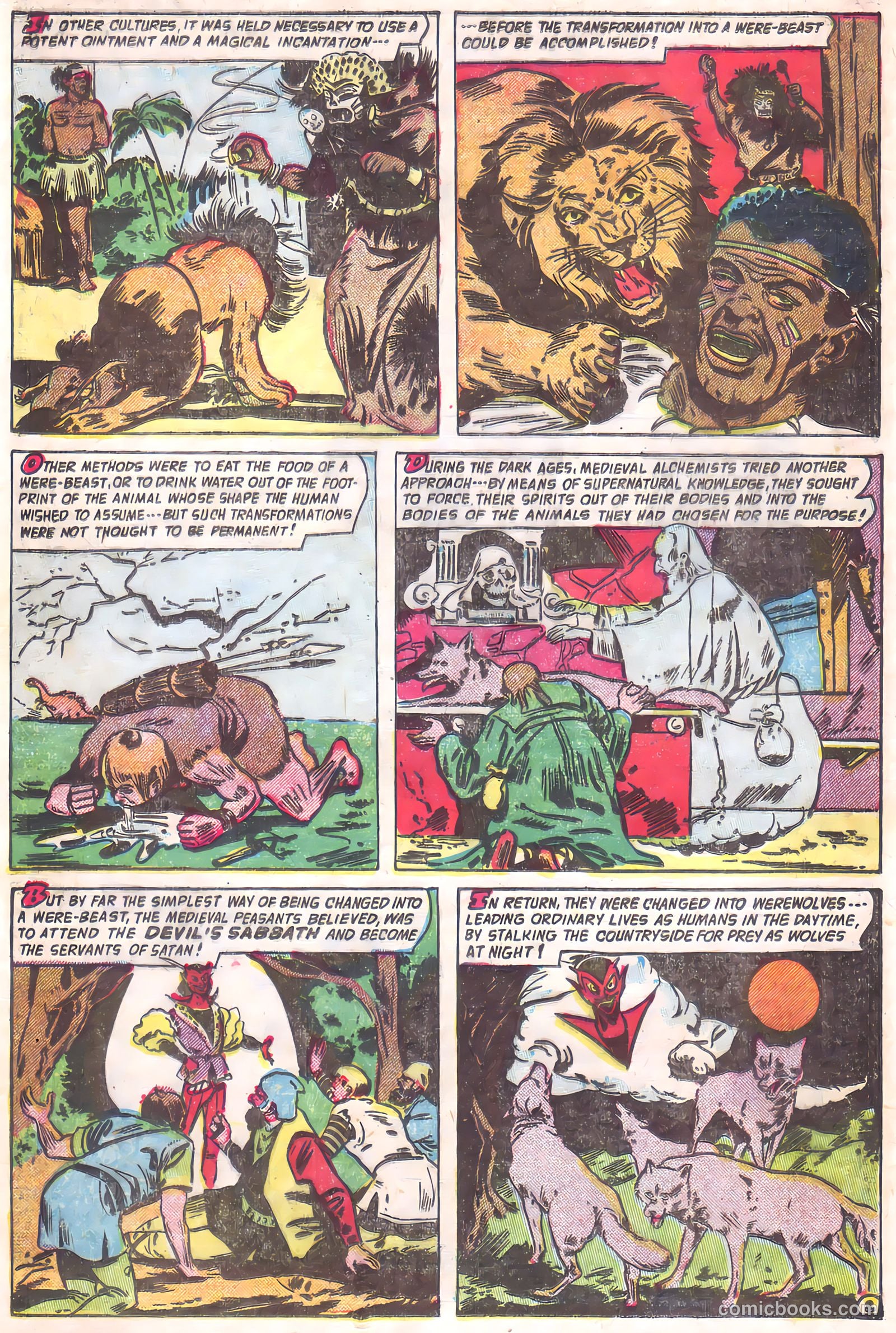 Adventures into the Unknown #32 (1952) — page 40 of 52