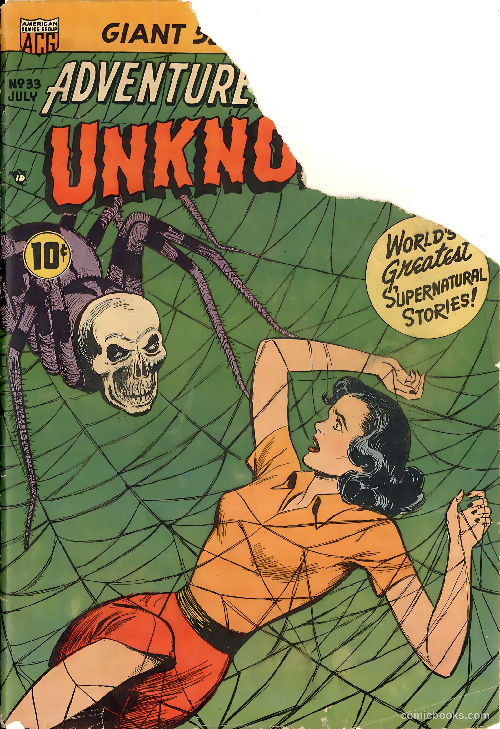 Adventures into the Unknown #33 (1952) — page 2 of 54