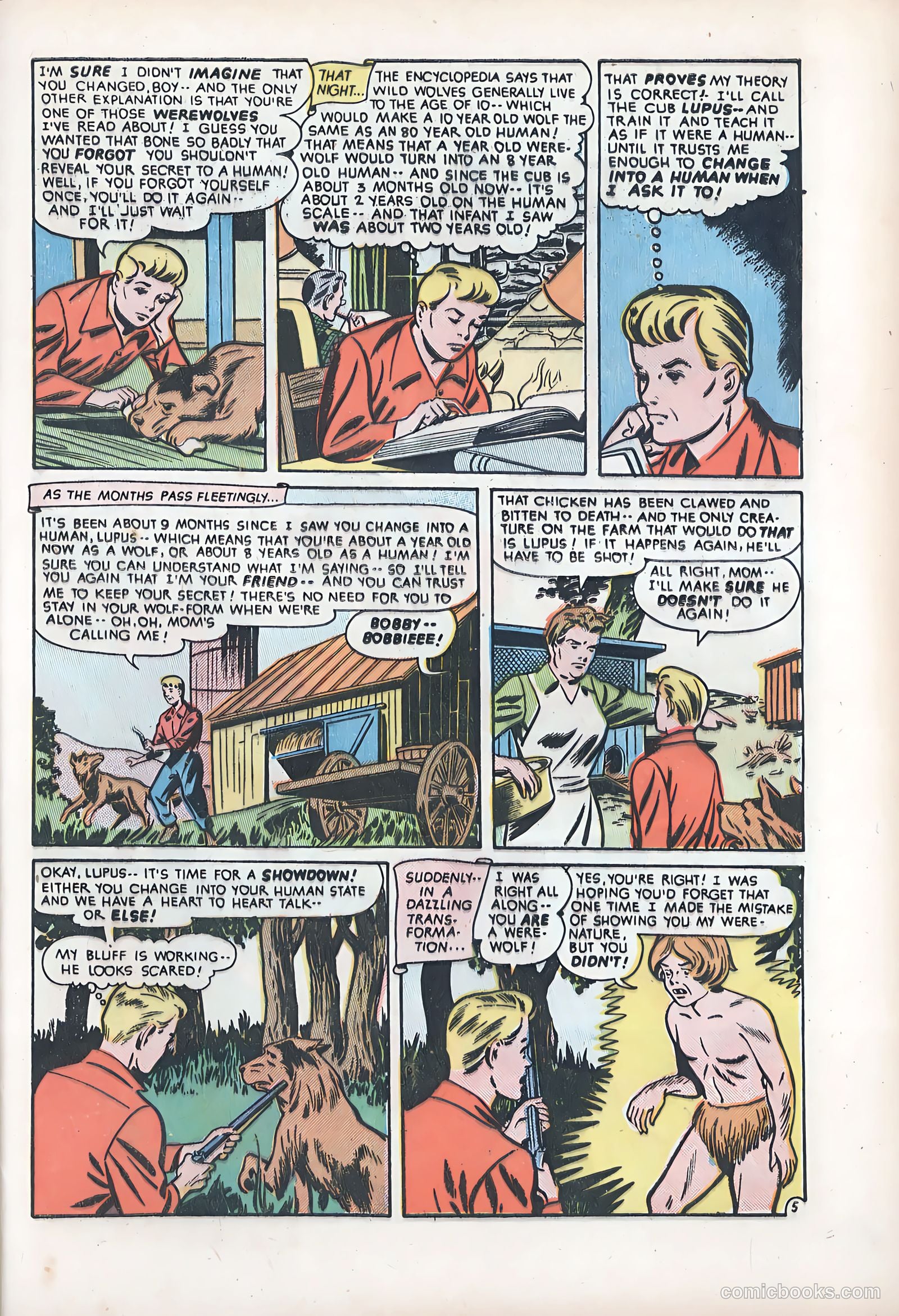 Adventures into the Unknown #33 (1952) — page 9 of 54