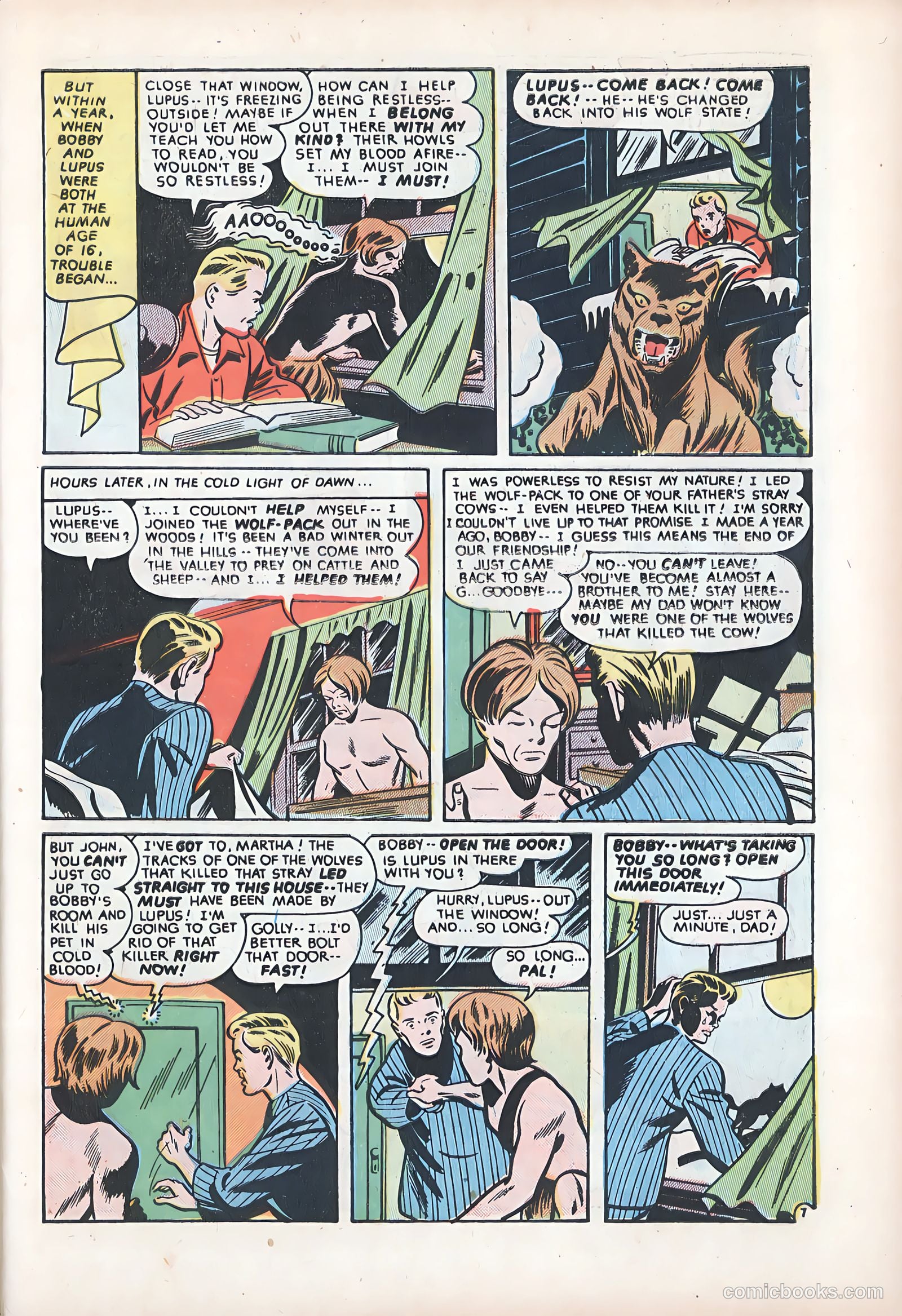 Adventures into the Unknown #33 (1952) — page 11 of 54