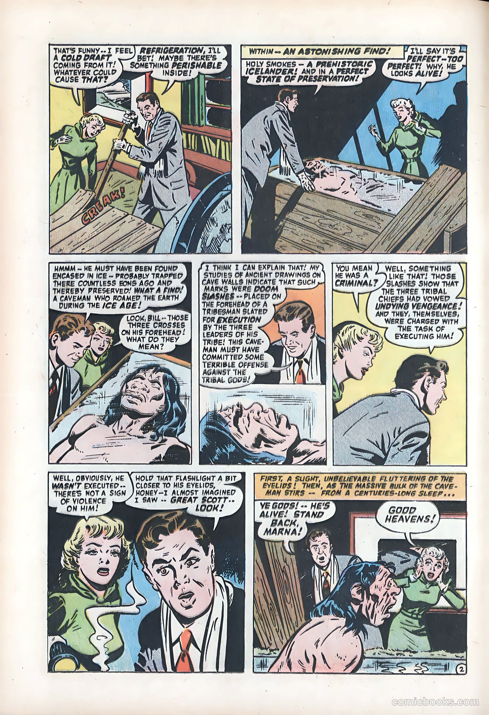 Adventures into the Unknown #33 (1952) — page 18 of 54