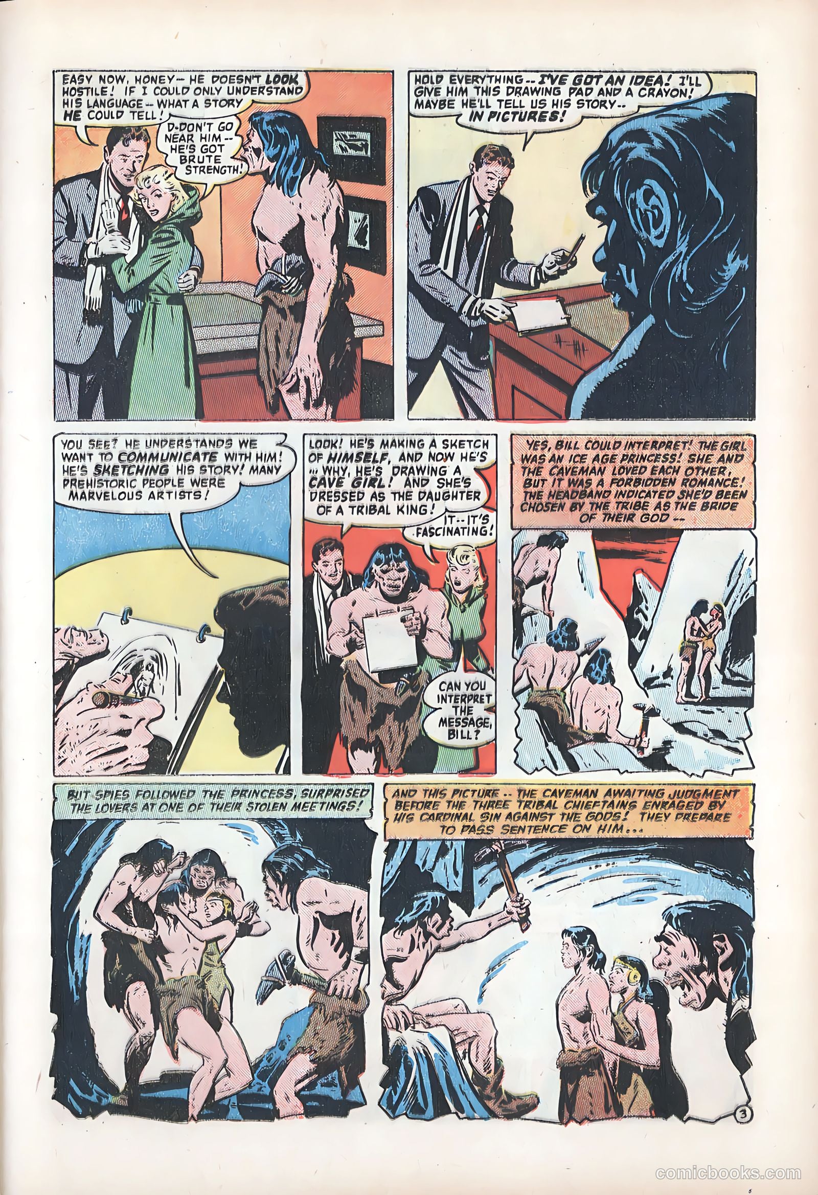 Adventures into the Unknown #33 (1952) — page 19 of 54