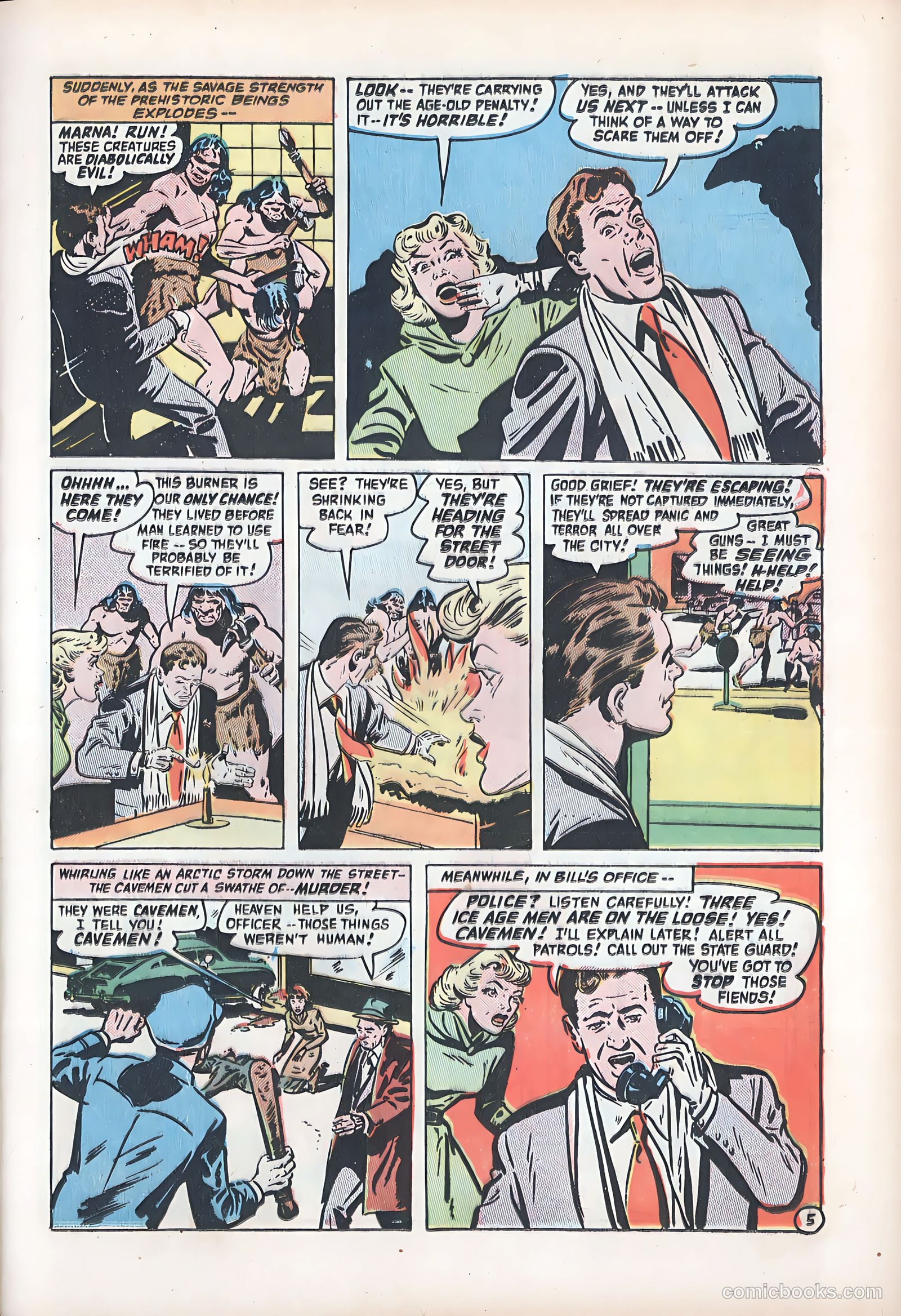 Adventures into the Unknown #33 (1952) — page 21 of 54