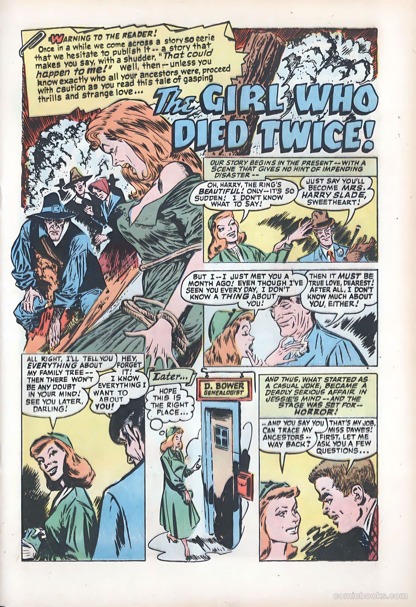 Adventures into the Unknown #33 (1952) — page 27 of 54