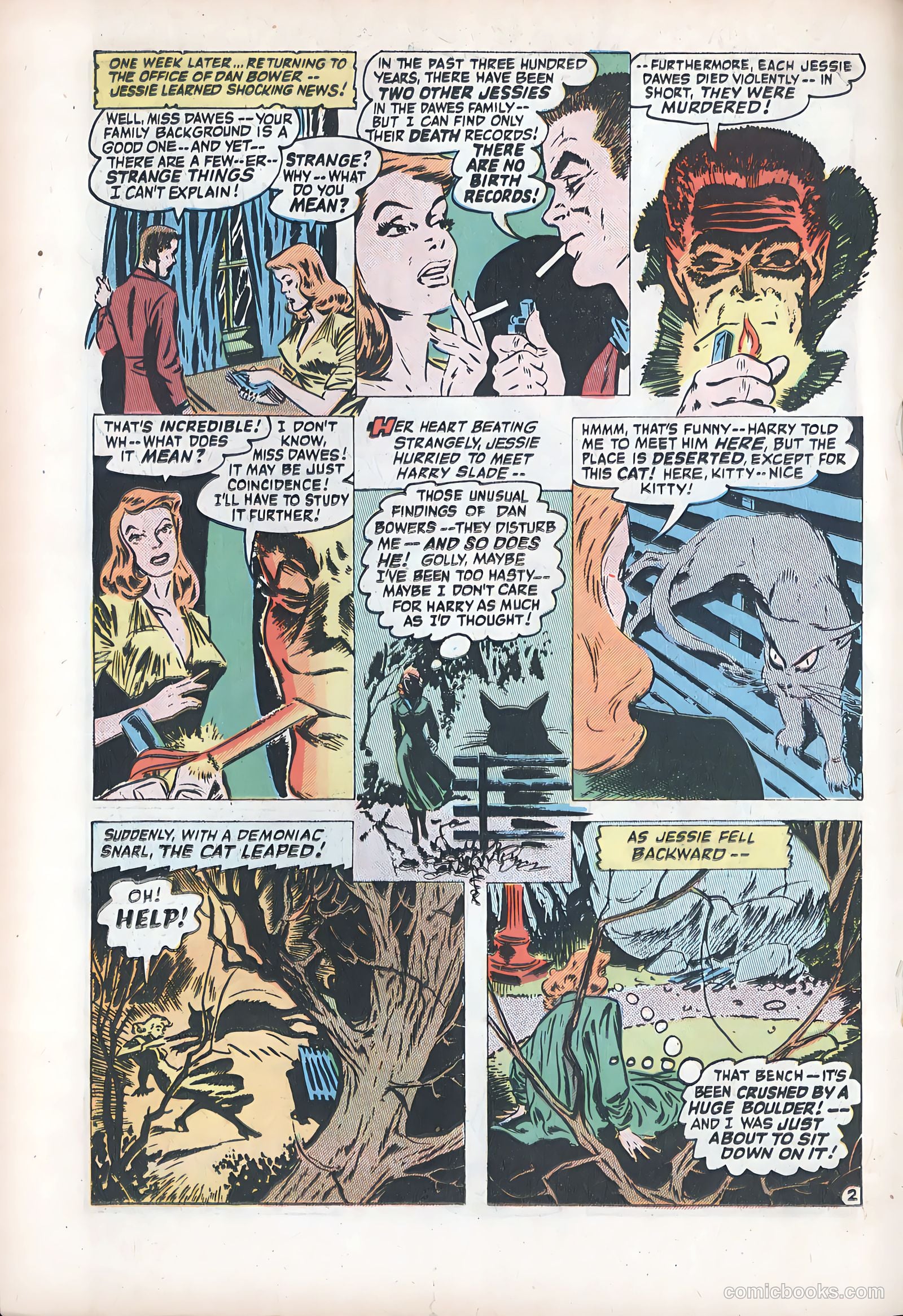 Adventures into the Unknown #33 (1952) — page 28 of 54