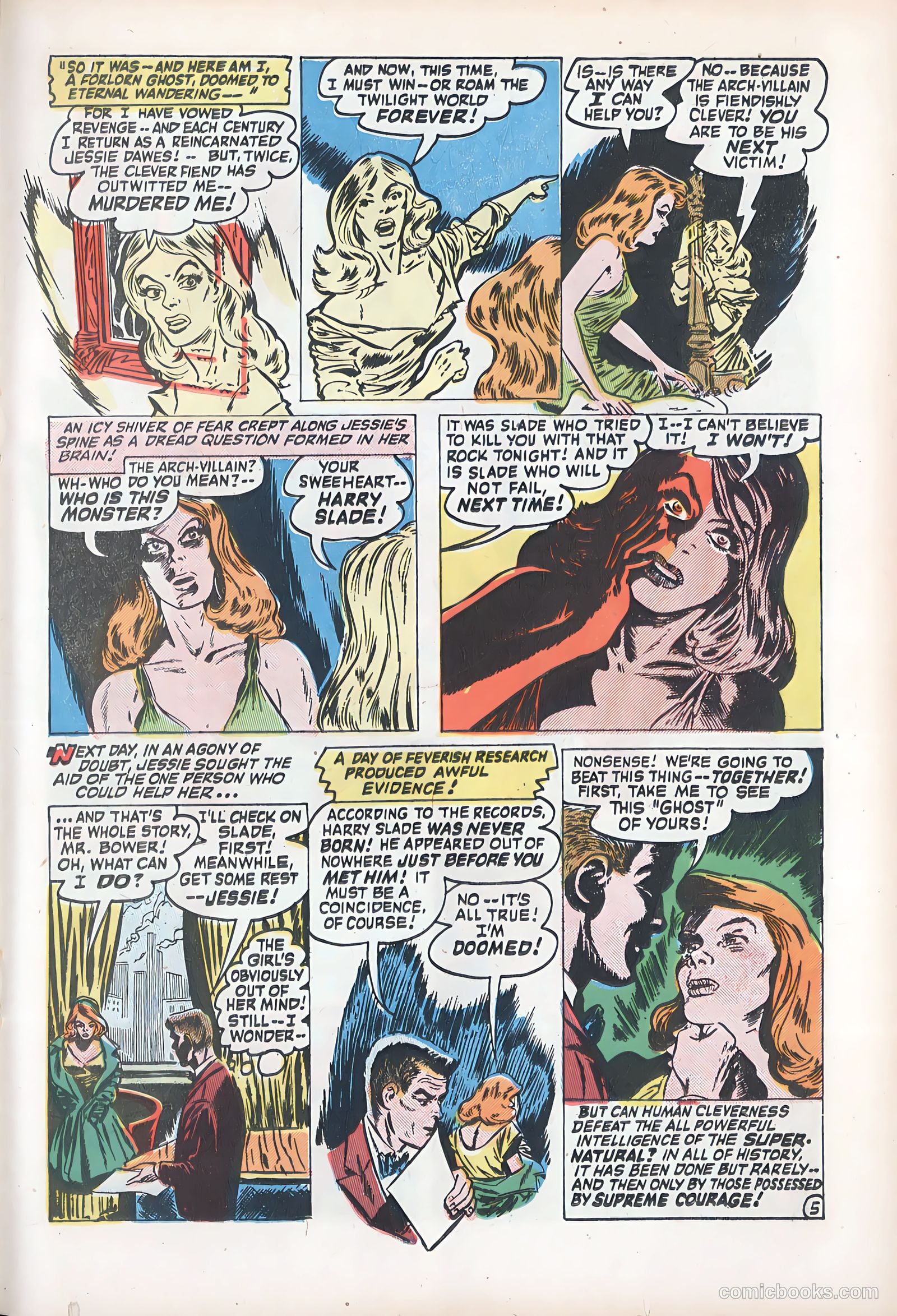 Adventures into the Unknown #33 (1952) — page 31 of 54