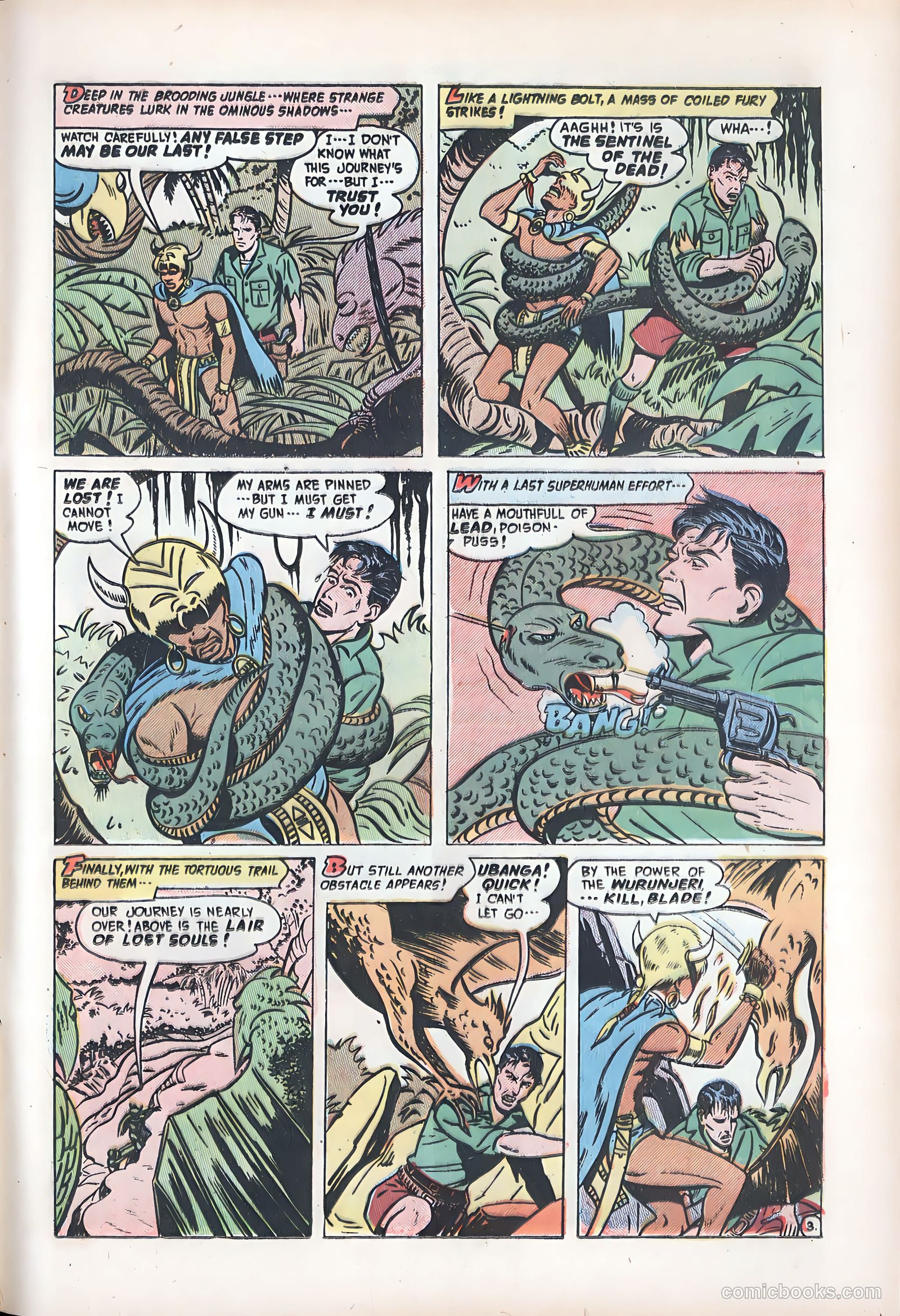 Adventures into the Unknown #33 (1952) — page 39 of 54