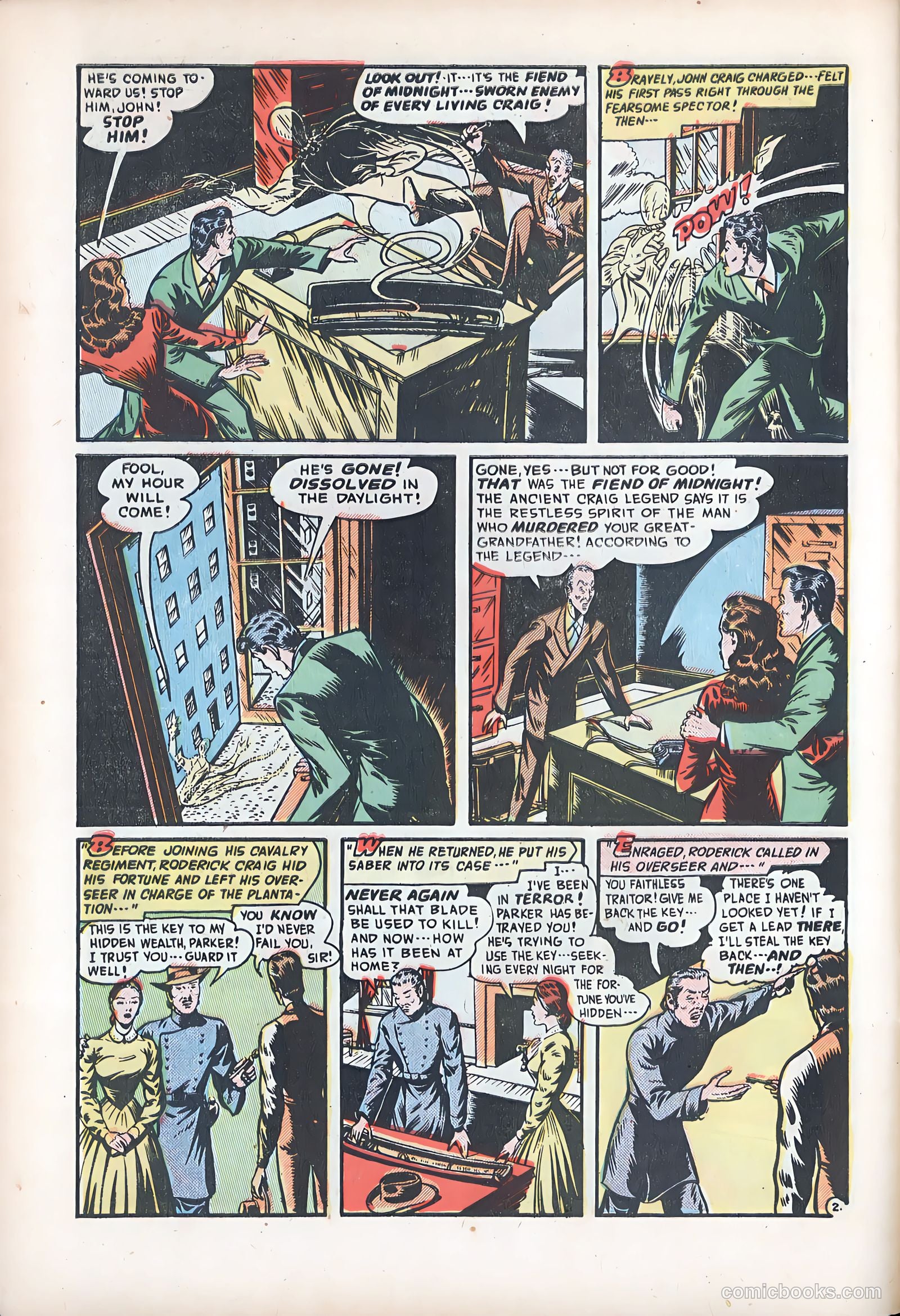 Adventures into the Unknown #33 (1952) — page 46 of 54