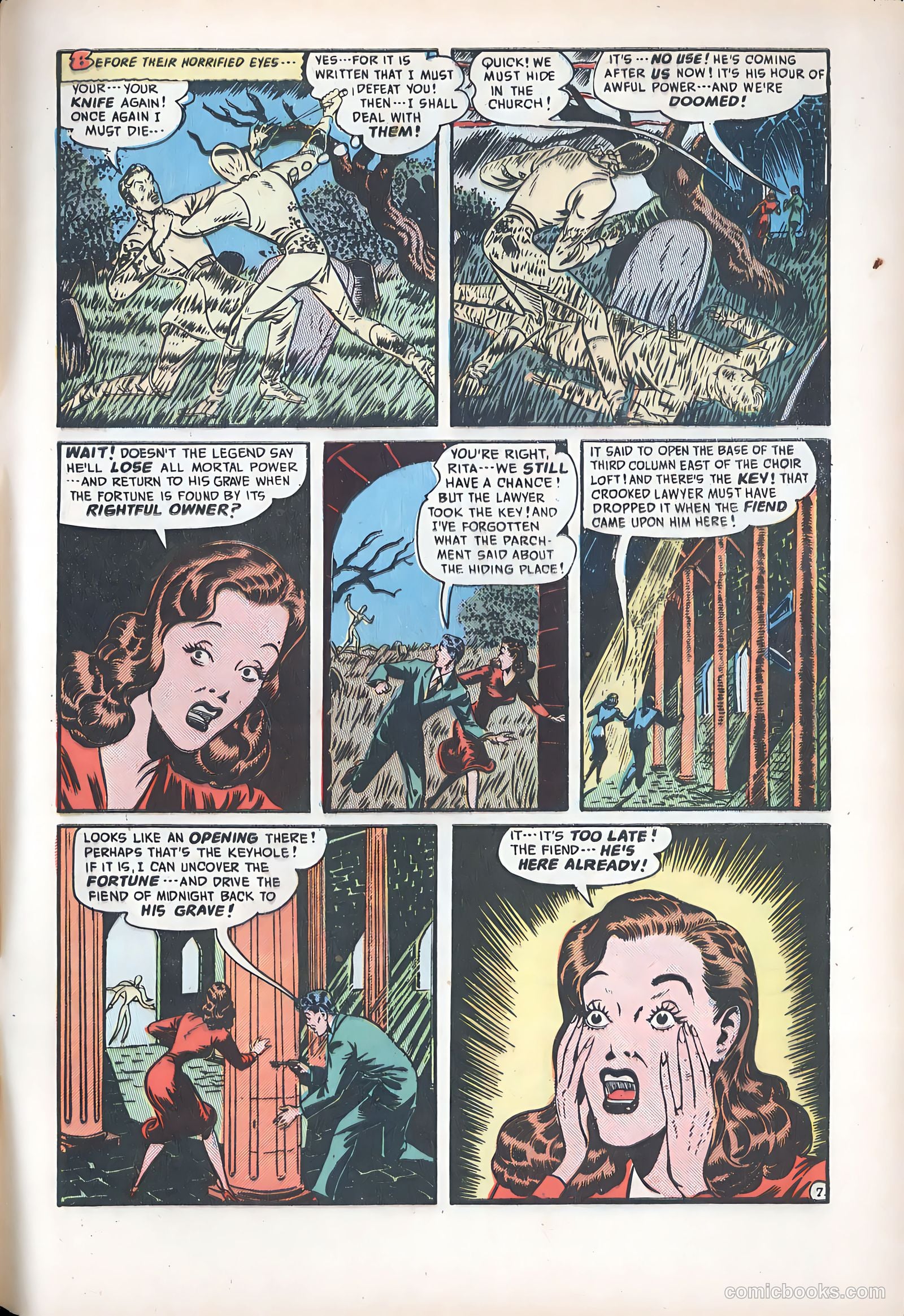 Adventures into the Unknown #33 (1952) — page 51 of 54