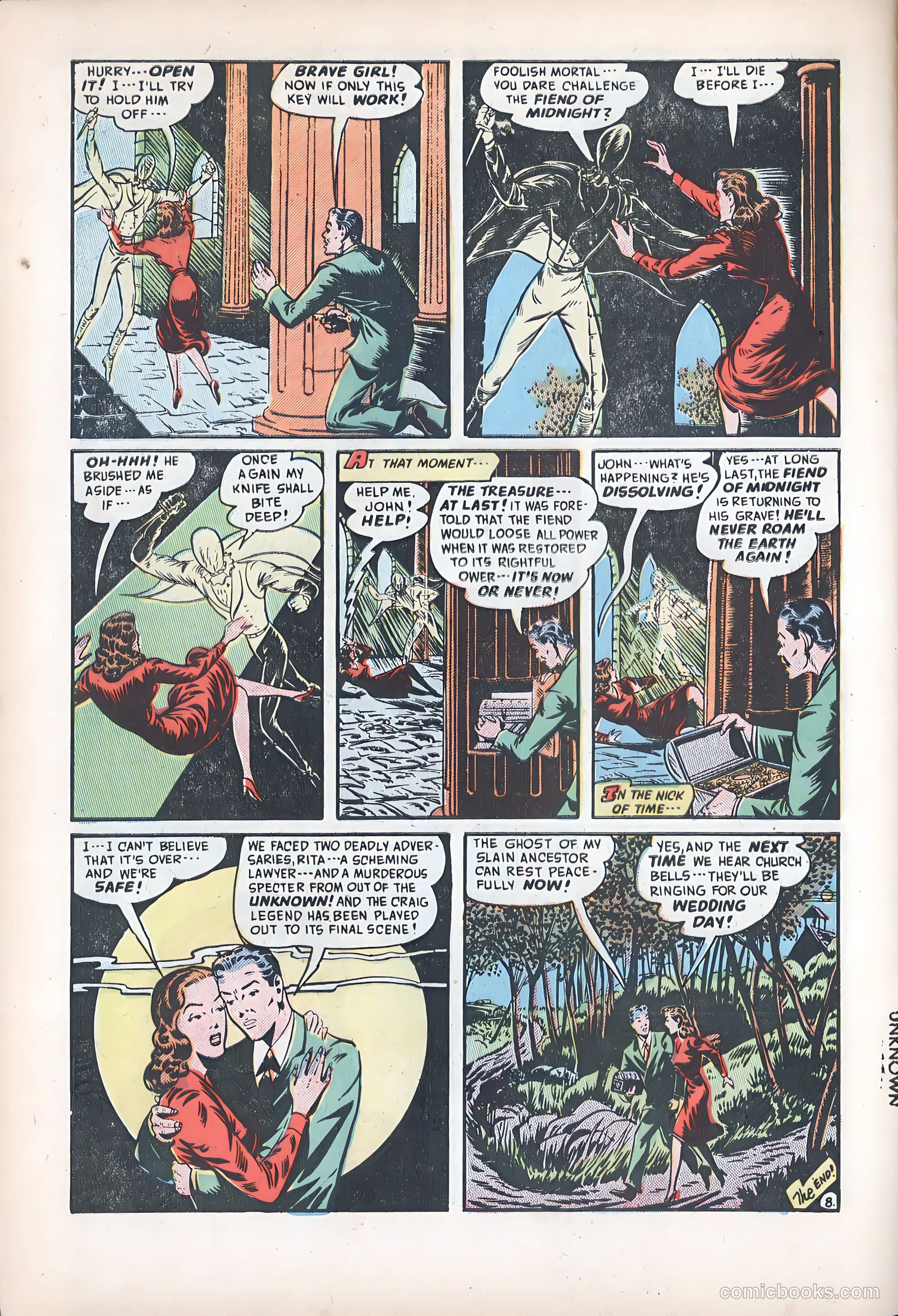 Adventures into the Unknown #33 (1952) — page 52 of 54