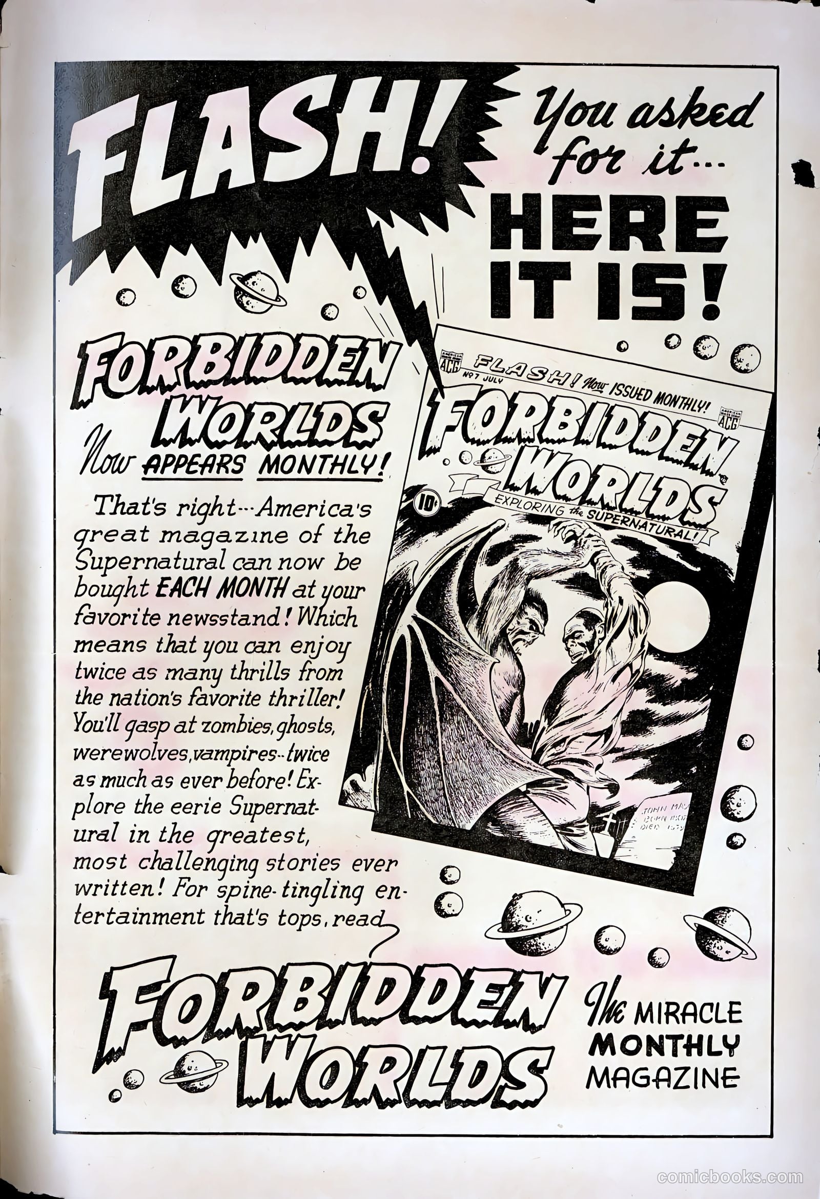 Adventures into the Unknown #33 (1952) — page 53 of 54