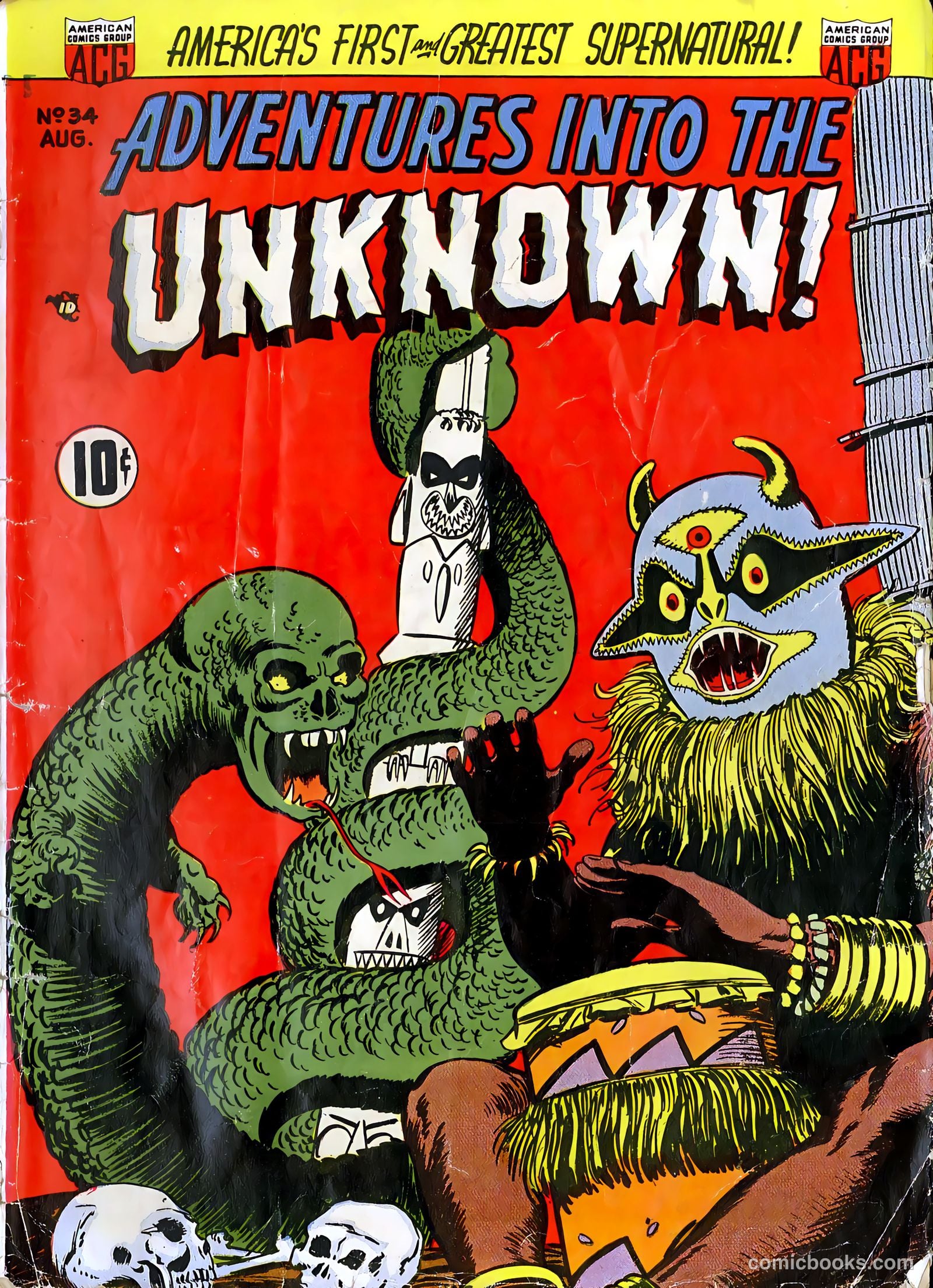 Adventures into the Unknown #34