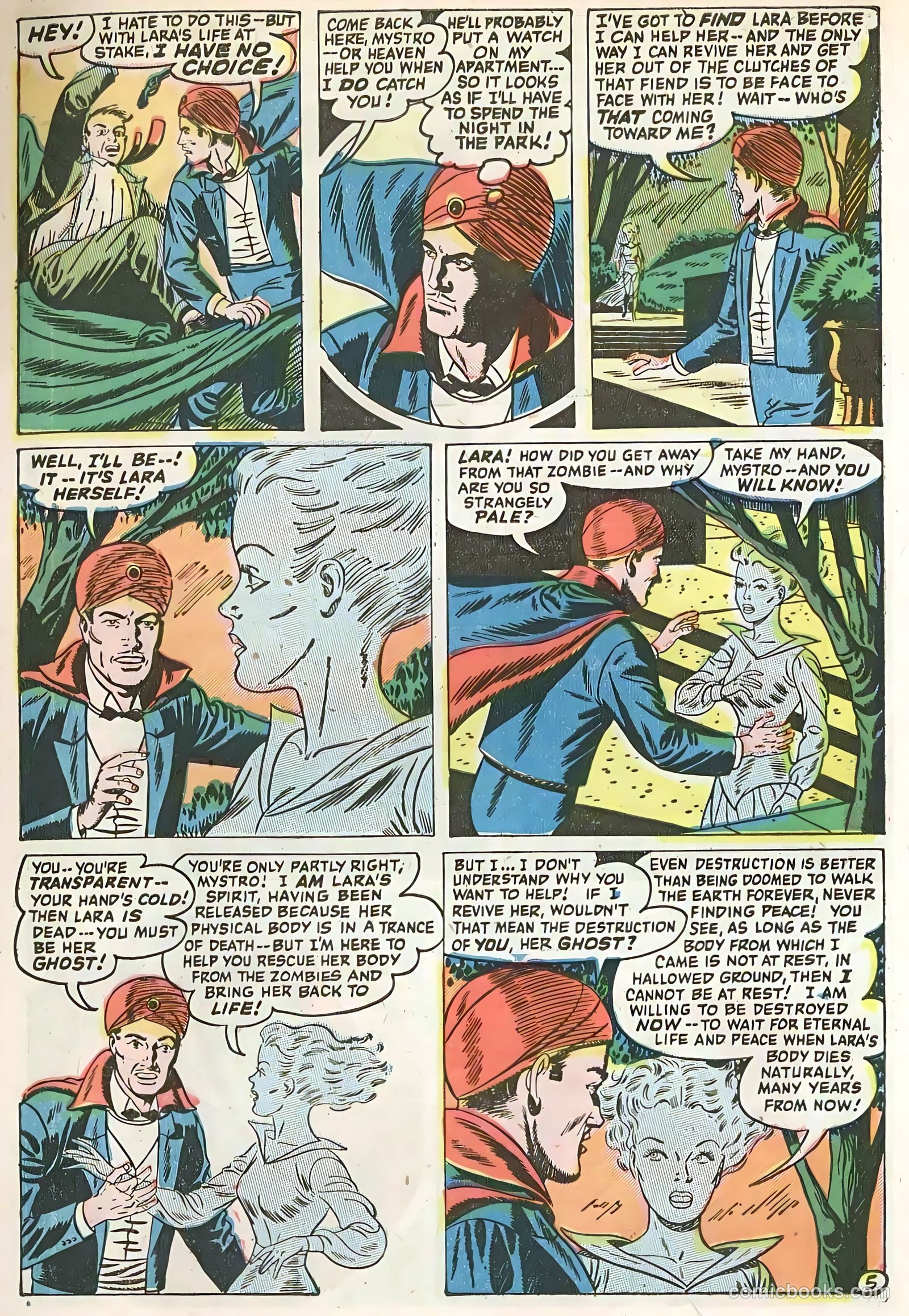 Adventures into the Unknown #34 (1952) — page 7 of 36