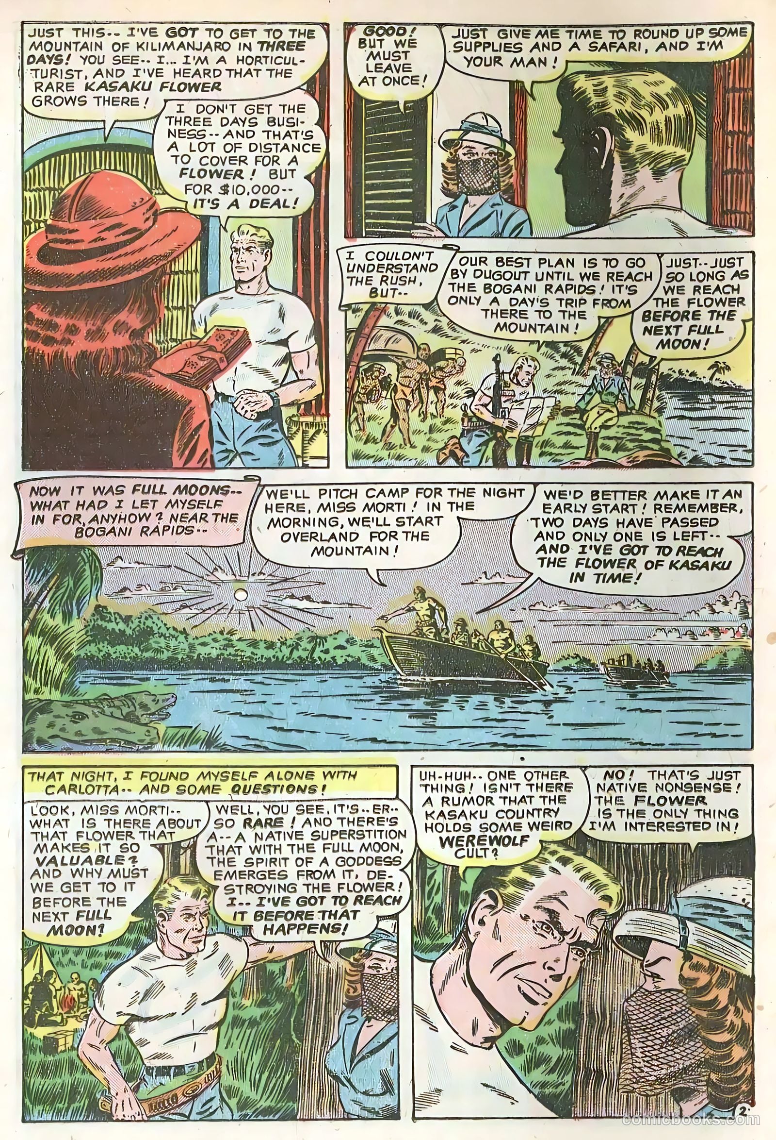 Adventures into the Unknown #34 (1952) — page 16 of 36