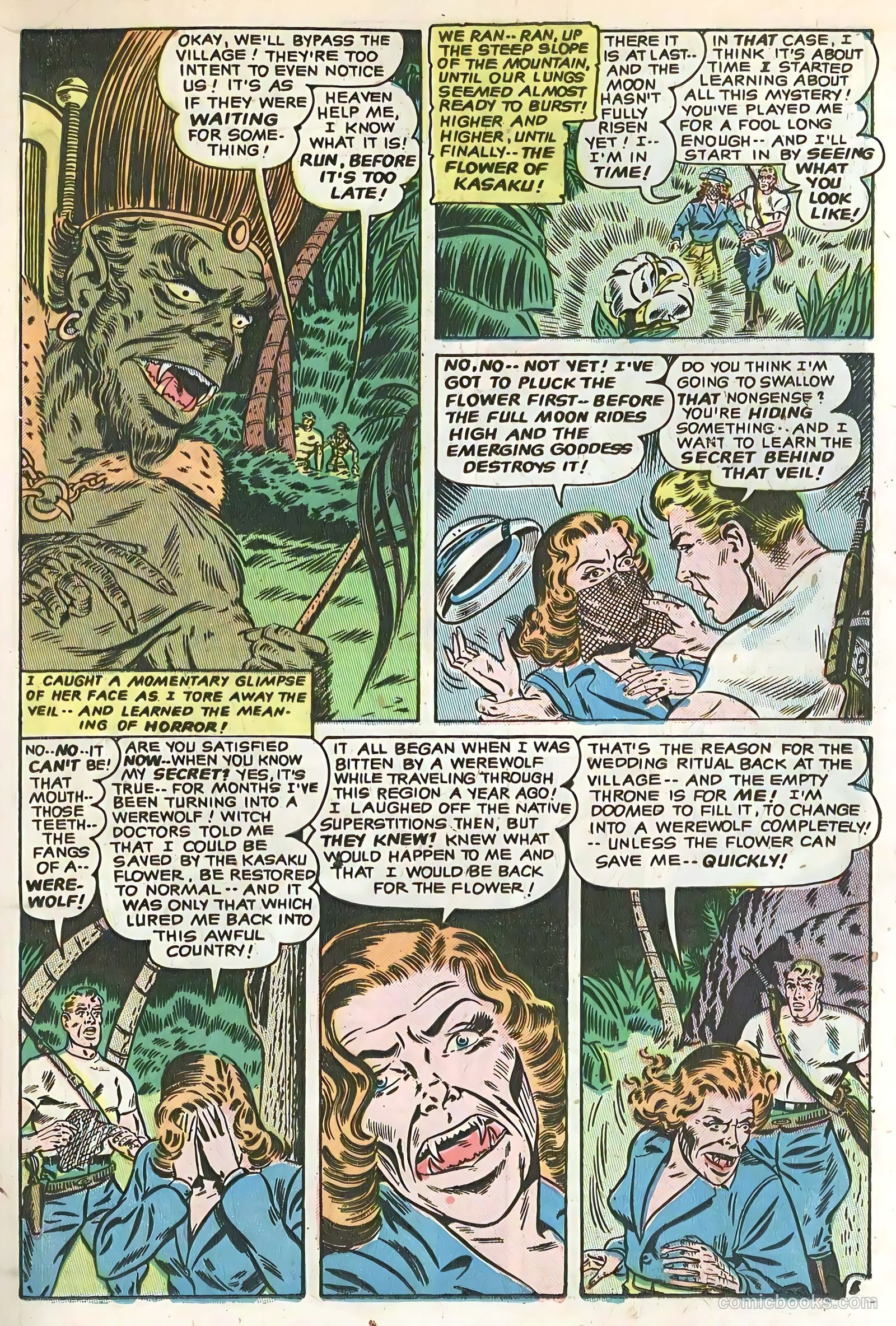 Adventures into the Unknown #34 (1952) — page 19 of 36