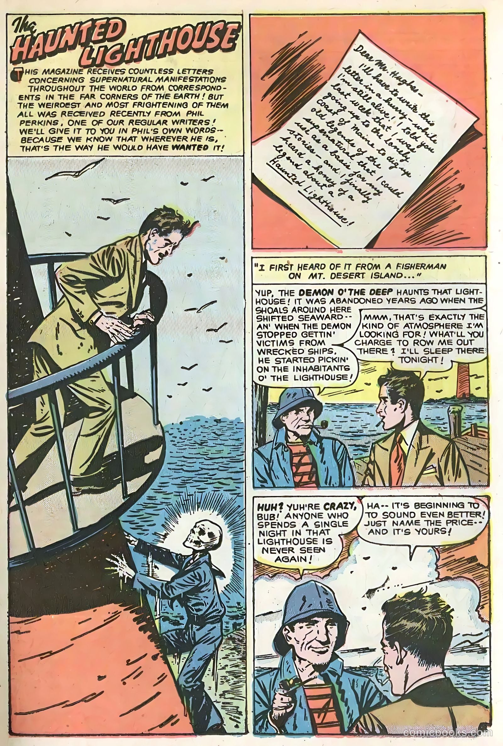 Adventures into the Unknown #34 (1952) — page 23 of 36