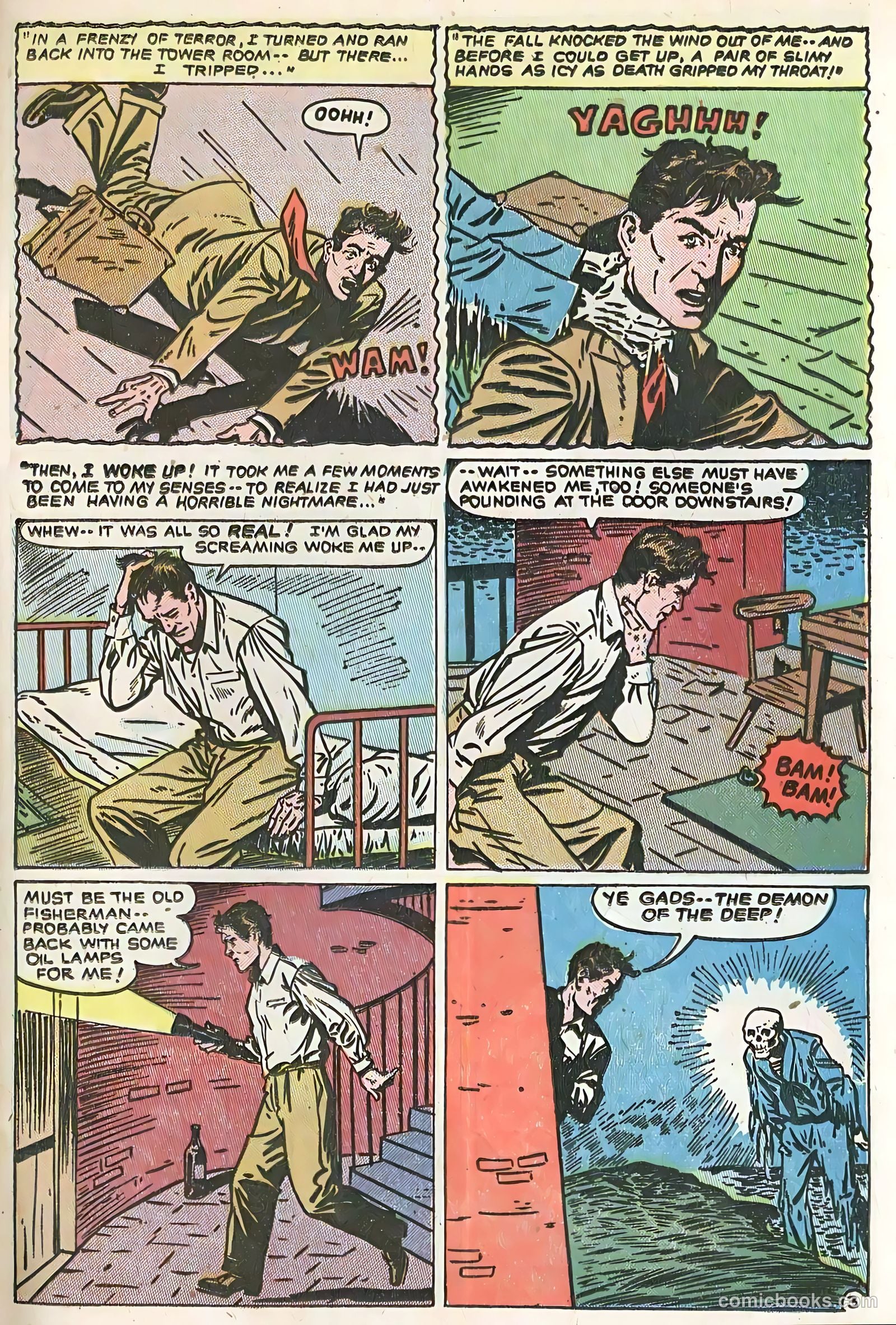 Adventures into the Unknown #34 (1952) — page 25 of 36