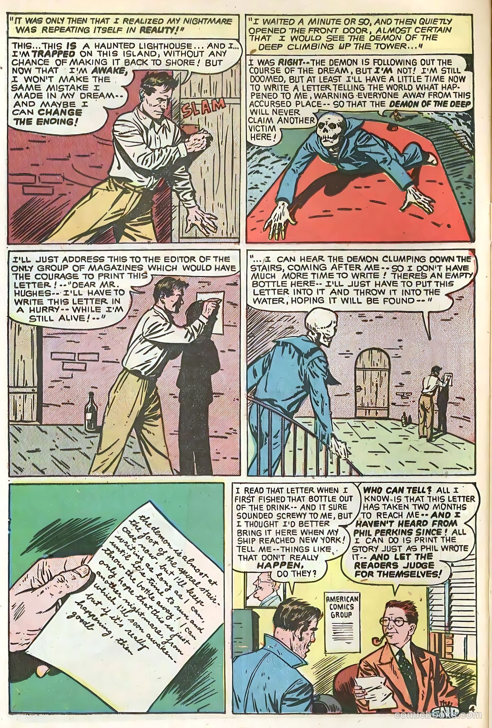 Adventures into the Unknown #34 (1952) — page 26 of 36