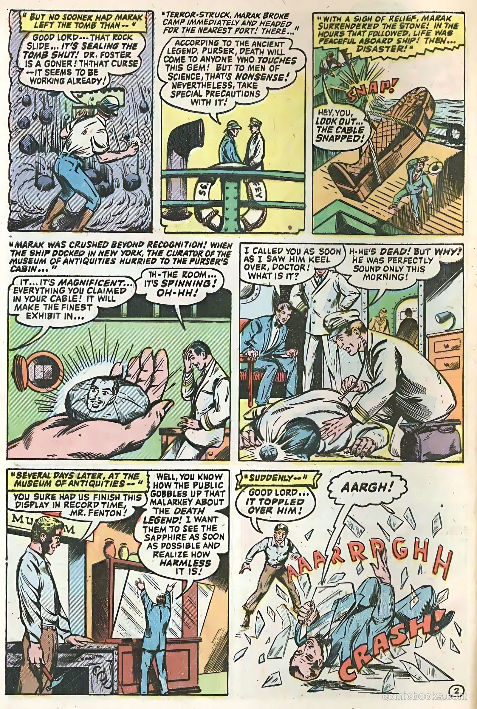 Adventures into the Unknown #34 (1952) — page 28 of 36