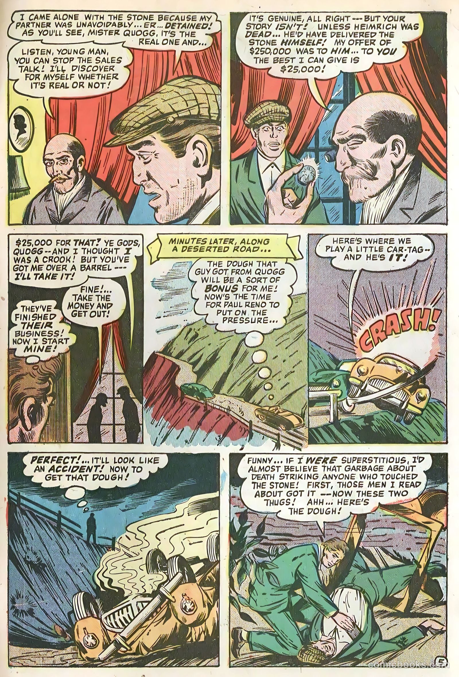 Adventures into the Unknown #34 (1952) — page 31 of 36