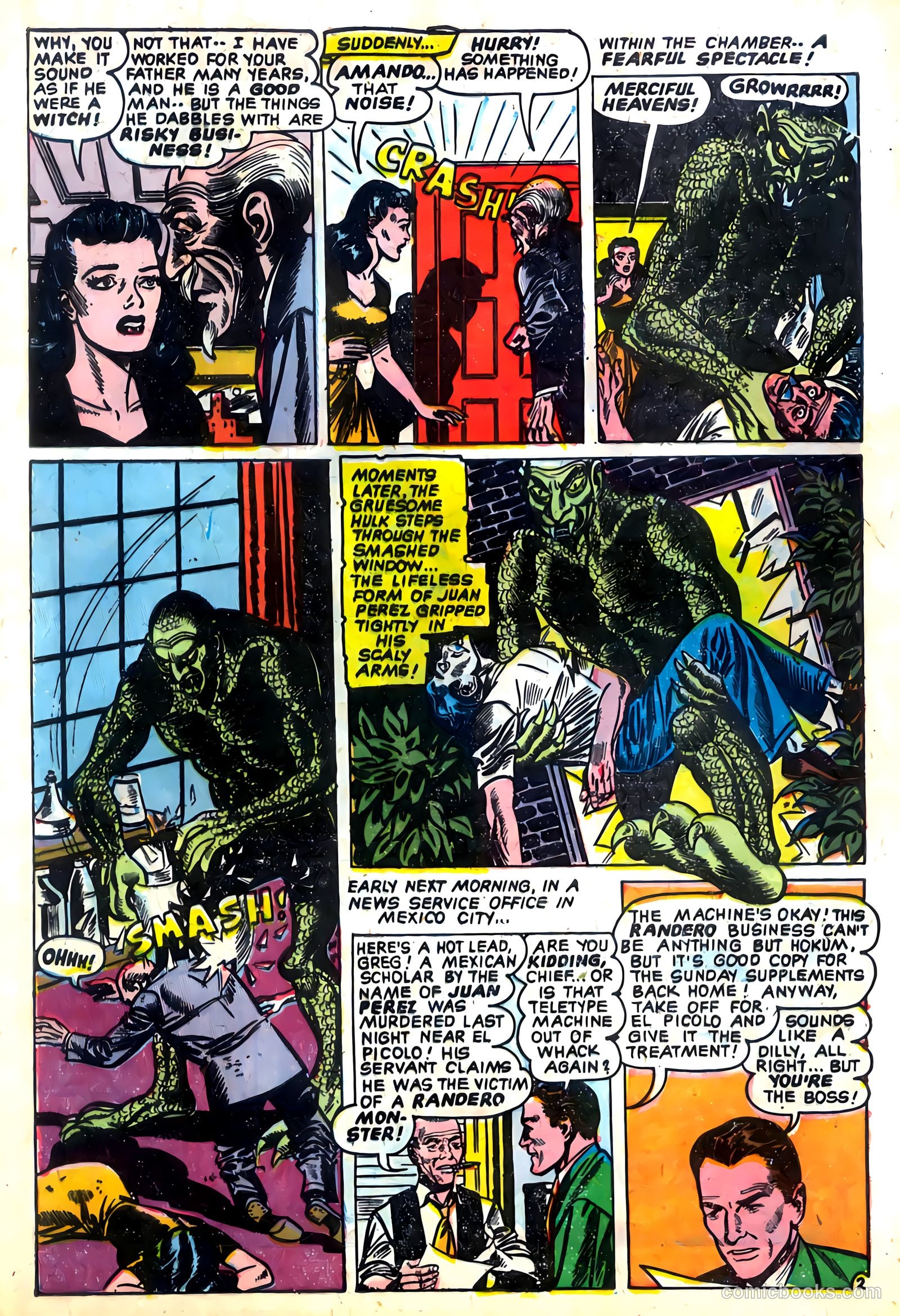 Adventures into the Unknown #35 (1952) — page 4 of 36