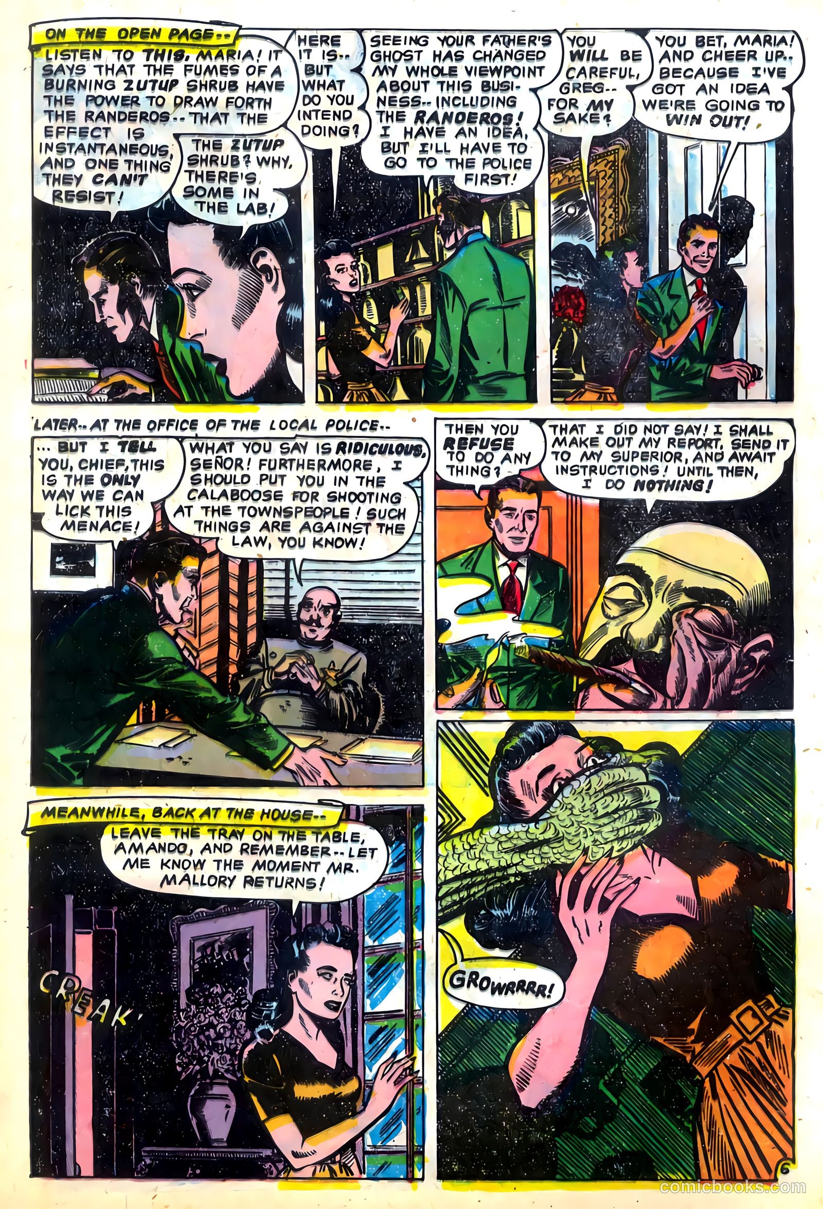 Adventures into the Unknown #35 (1952) — page 8 of 36