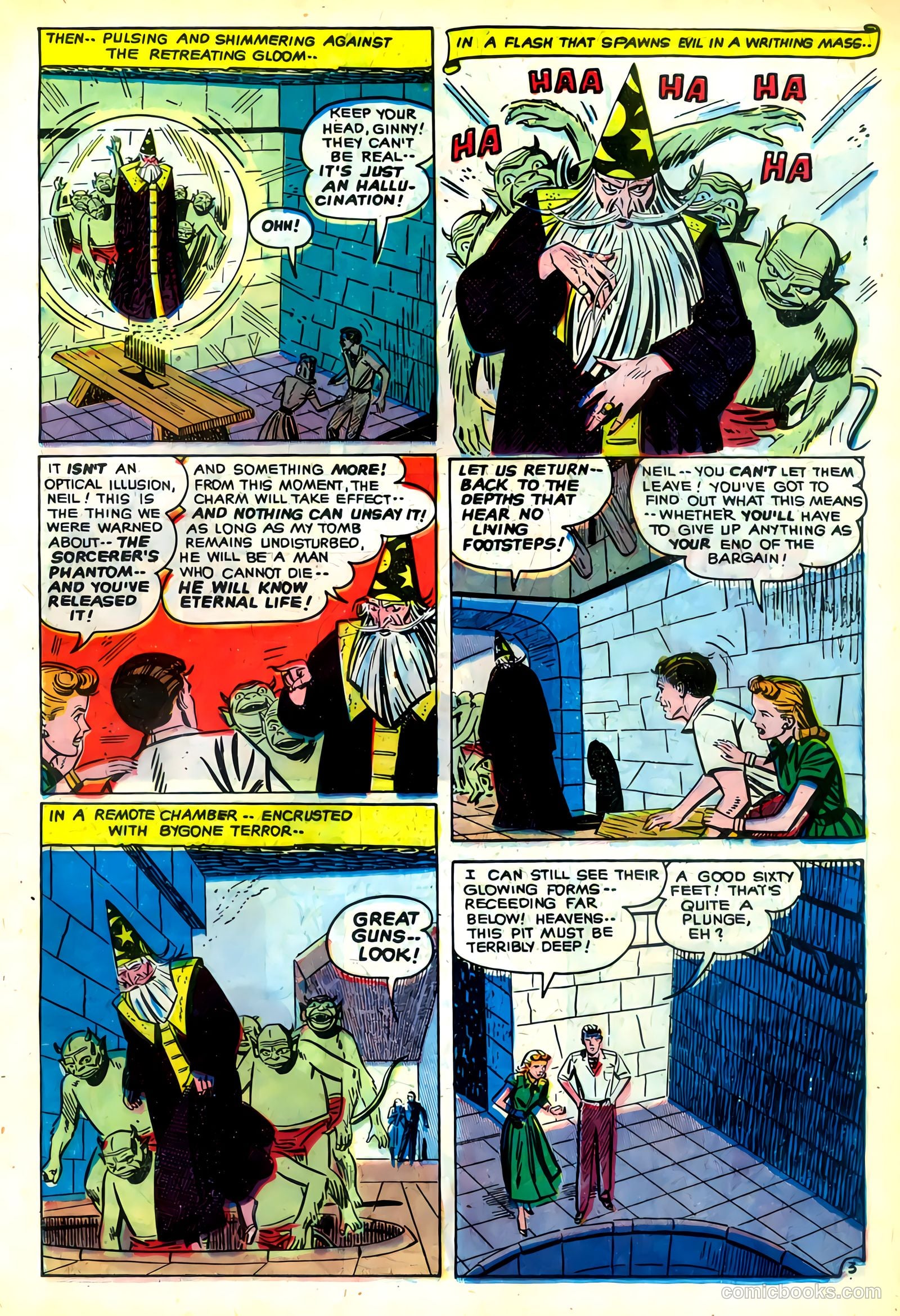Adventures into the Unknown #35 (1952) — page 15 of 36