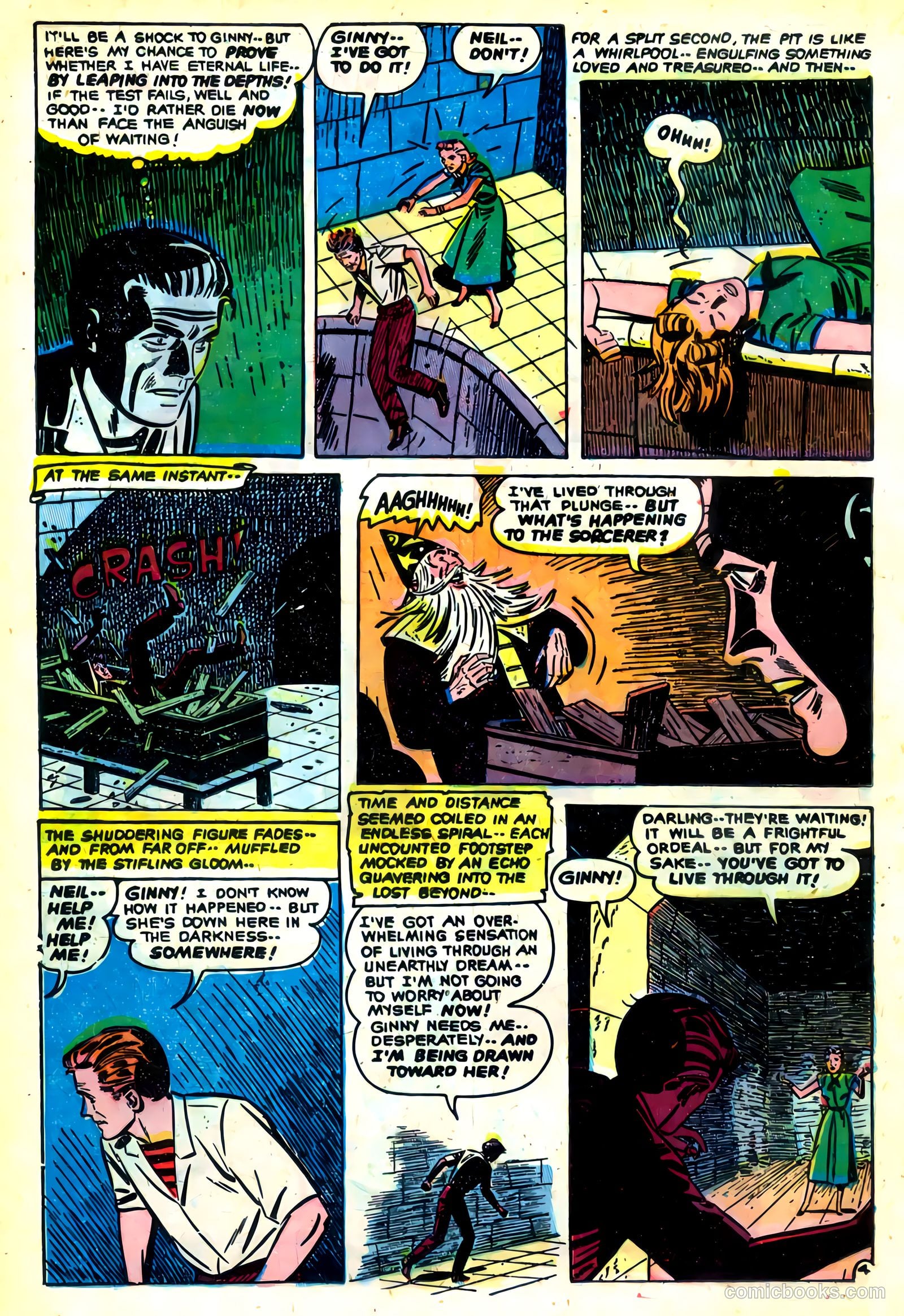 Adventures into the Unknown #35 (1952) — page 16 of 36