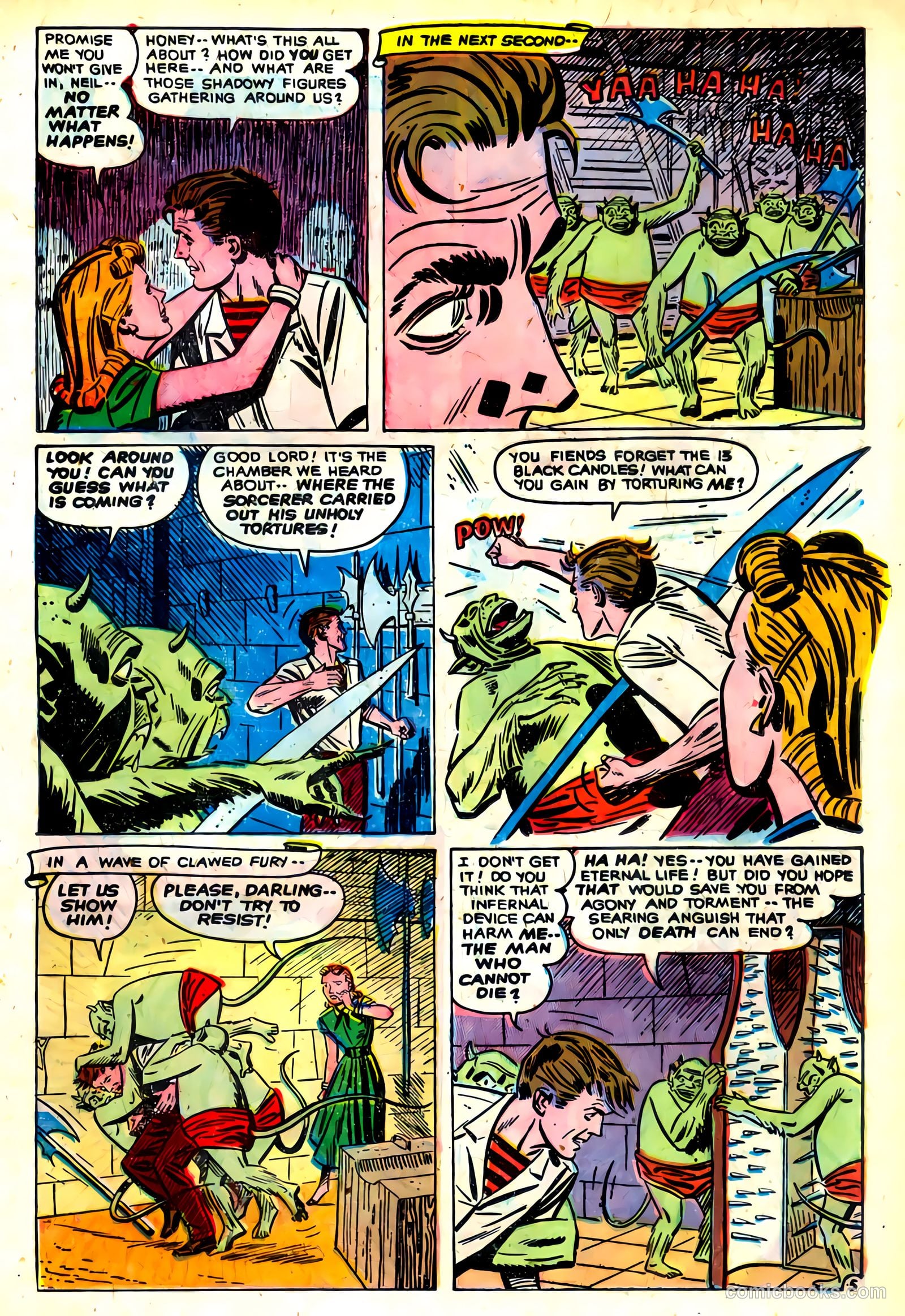 Adventures into the Unknown #35 (1952) — page 17 of 36