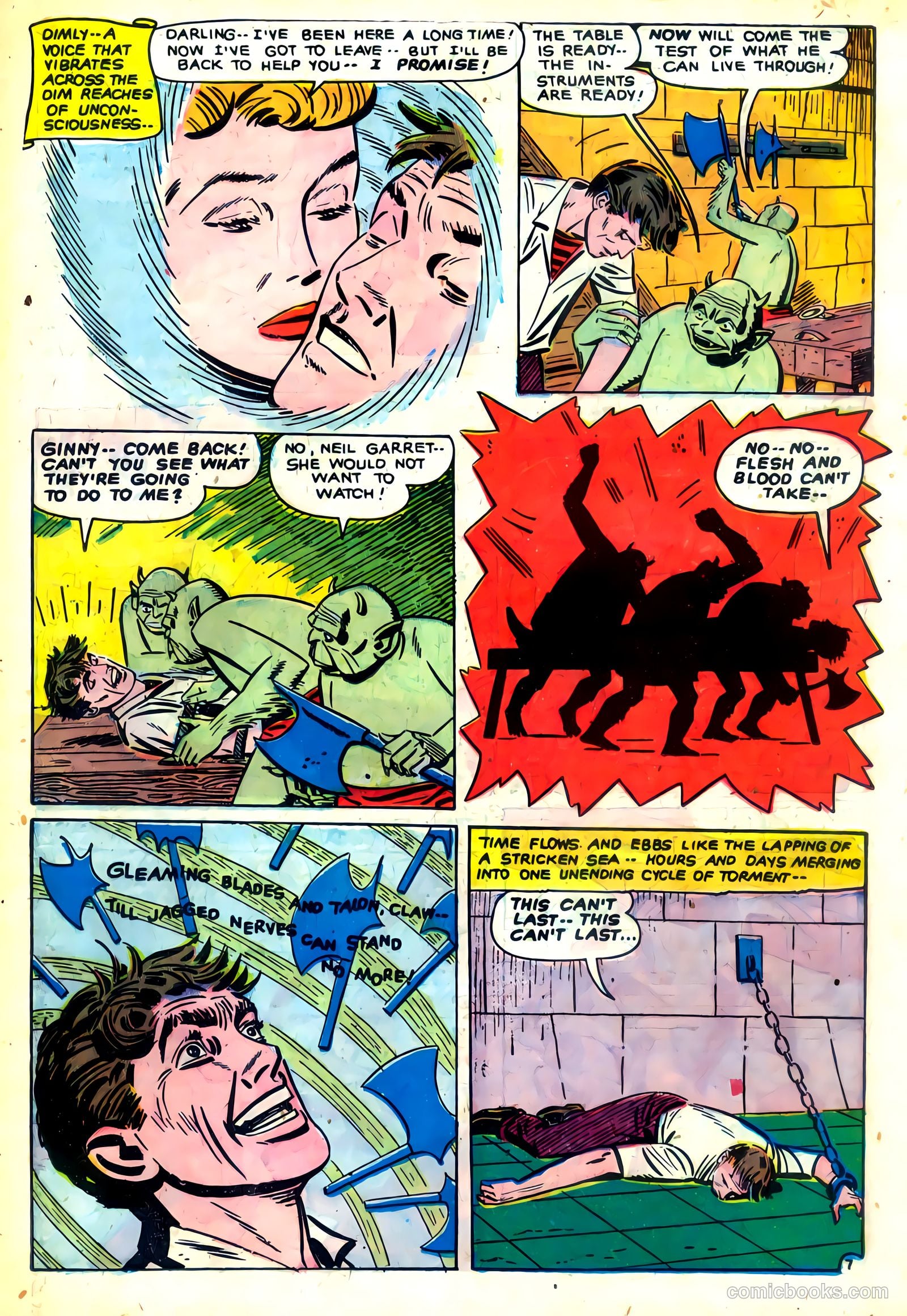 Adventures into the Unknown #35 (1952) — page 19 of 36