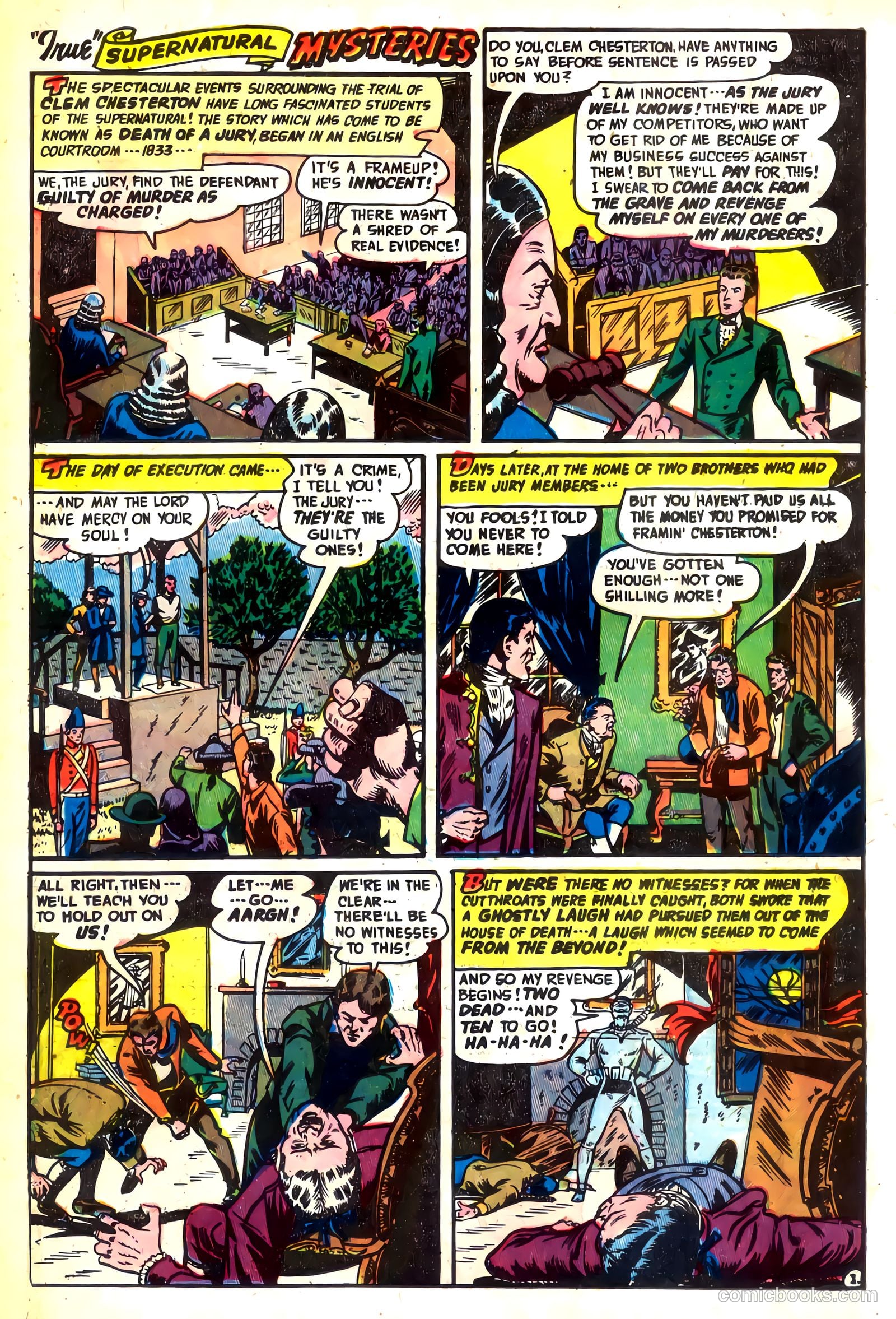 Adventures into the Unknown #35 (1952) — page 23 of 36