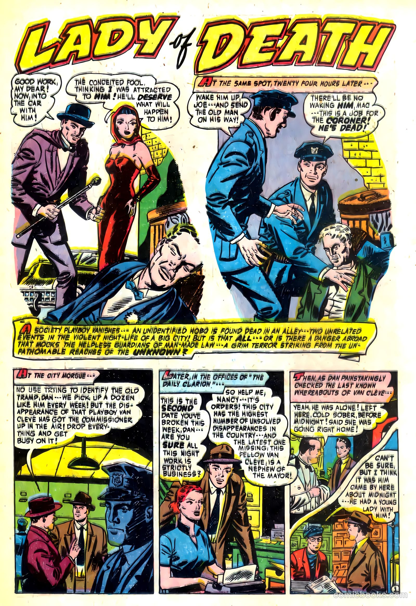 Adventures into the Unknown #35 (1952) — page 25 of 36