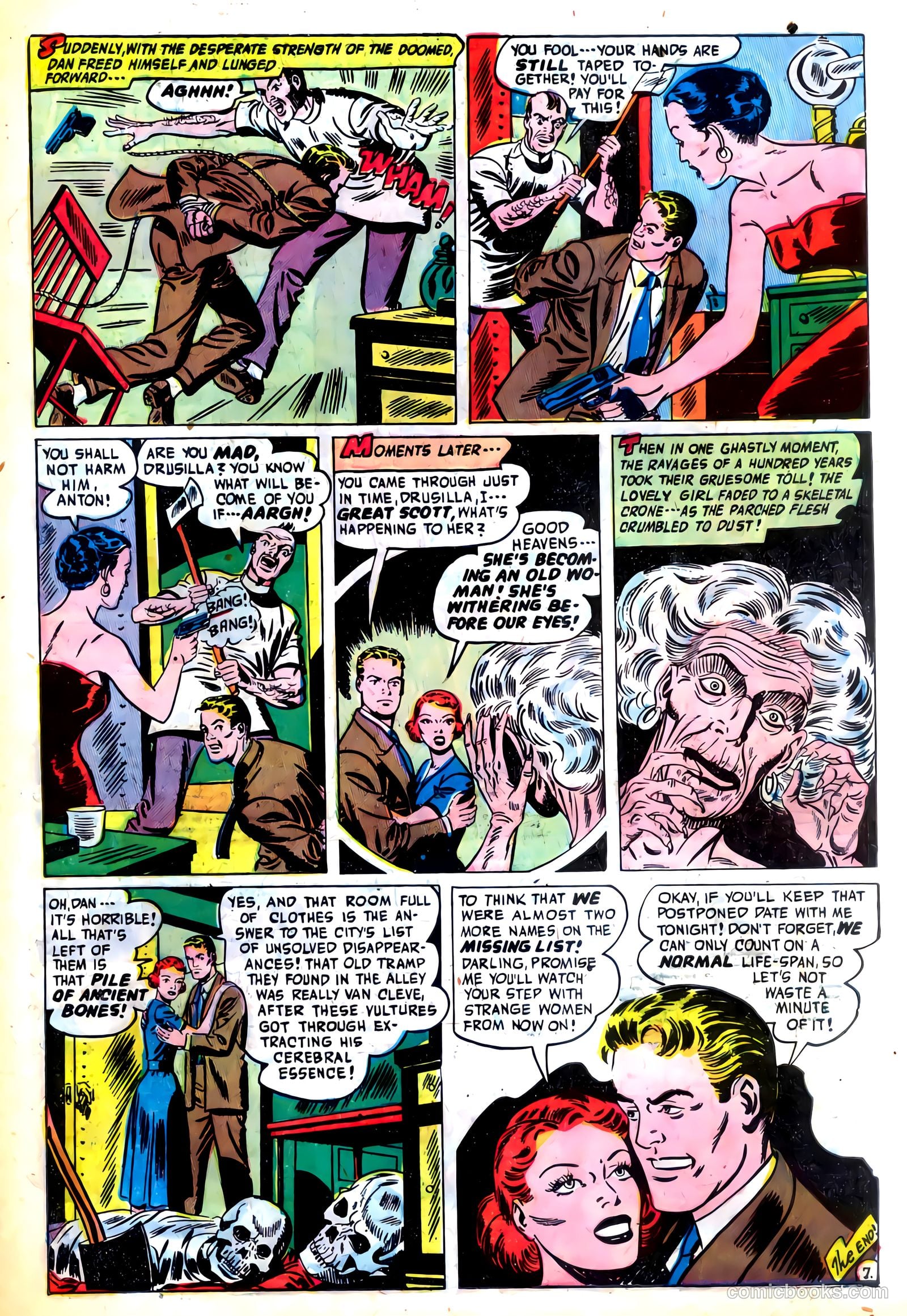 Adventures into the Unknown #35 (1952) — page 31 of 36