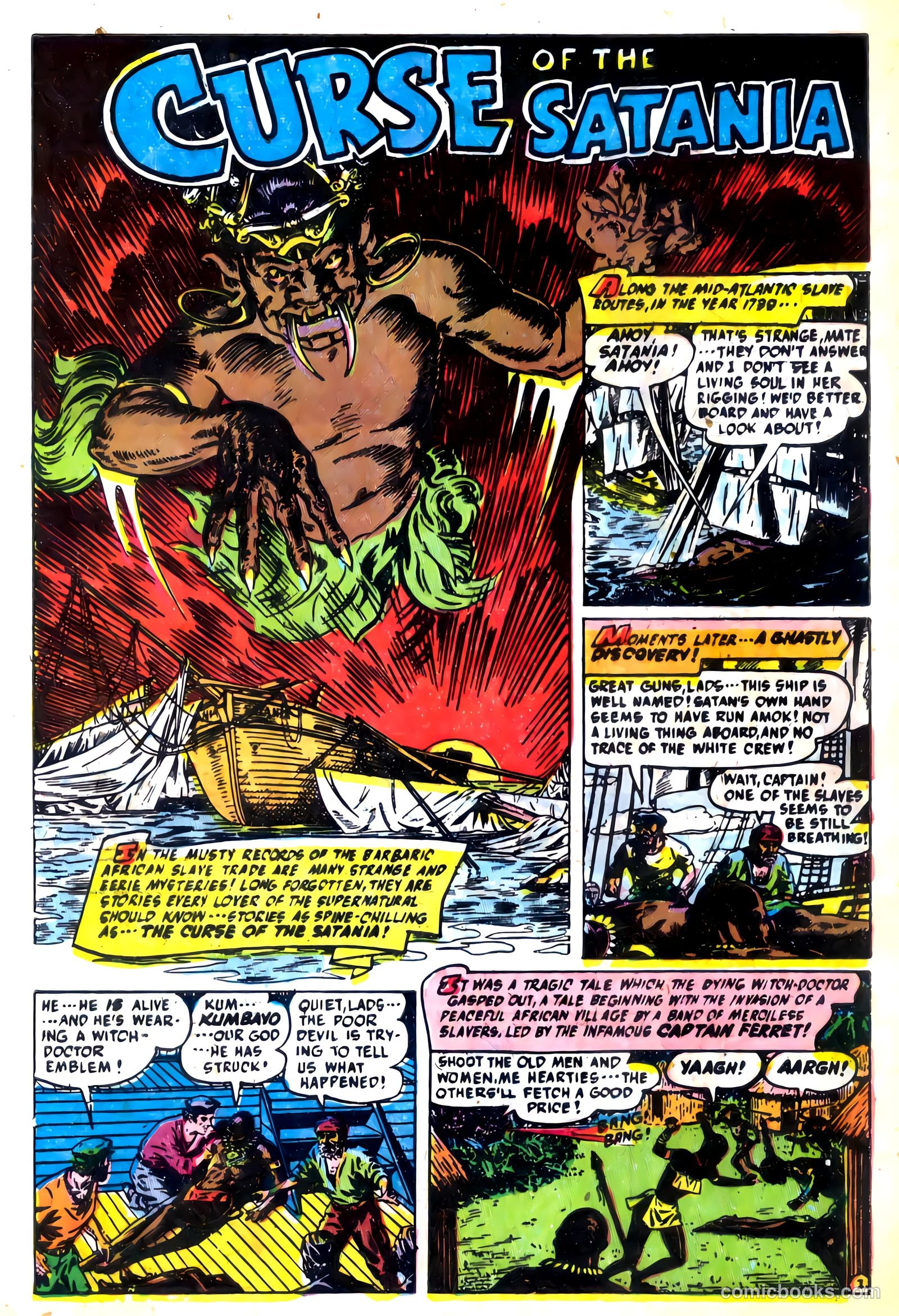 Adventures into the Unknown #35 (1952) — page 32 of 36