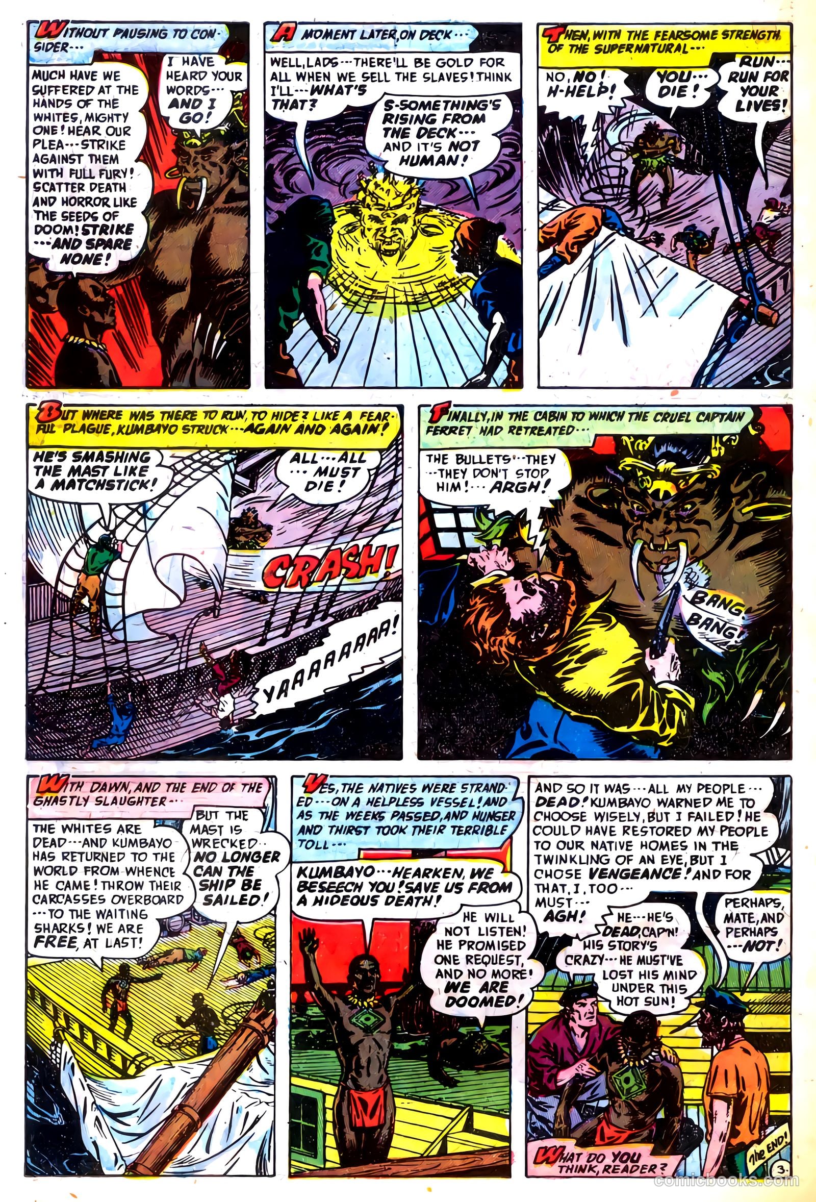 Adventures into the Unknown #35 (1952) — page 34 of 36