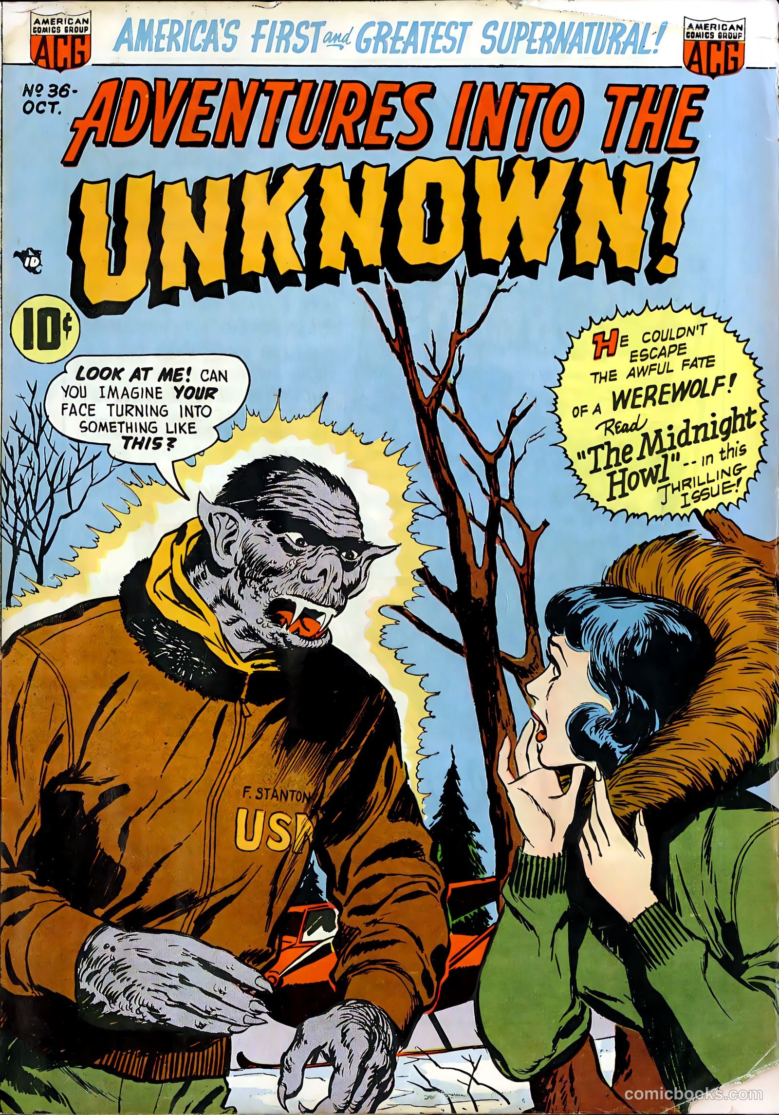 Adventures into the Unknown #36