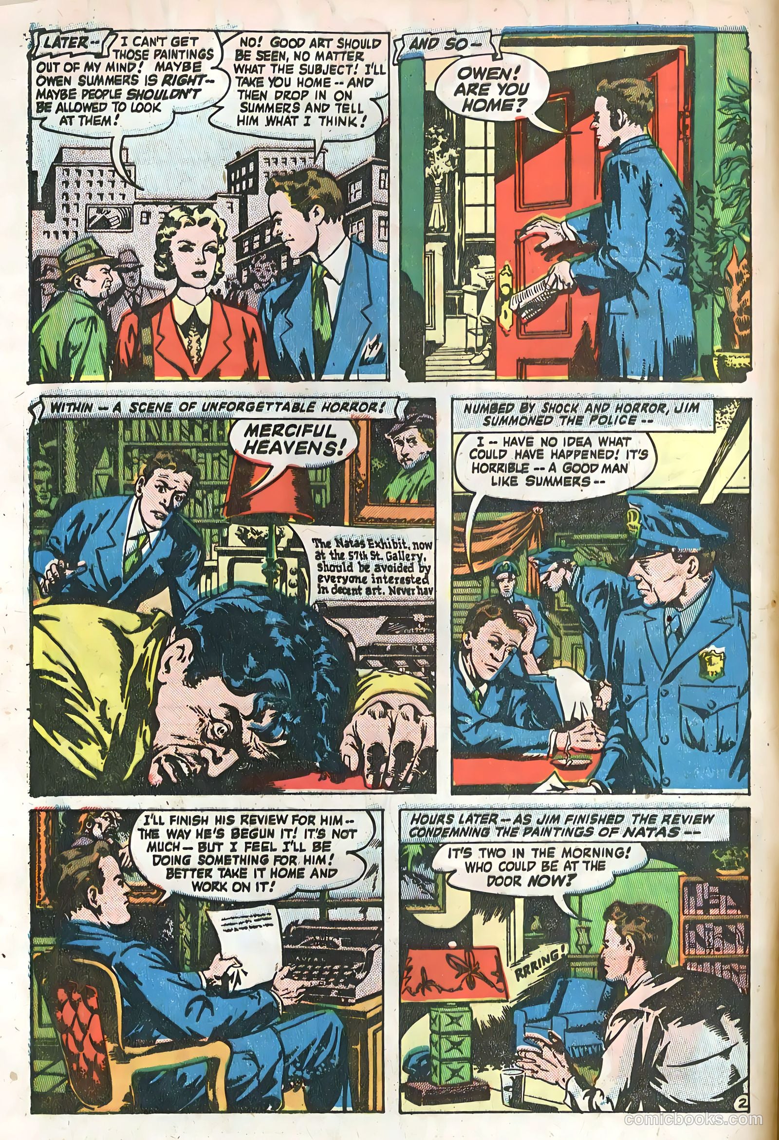 Adventures into the Unknown #36 (1952) — page 4 of 36