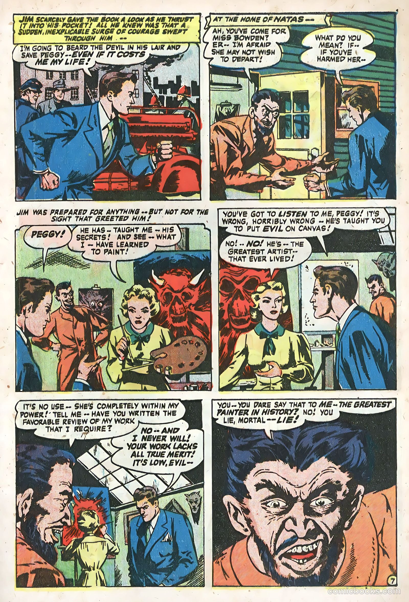 Adventures into the Unknown #36 (1952) — page 9 of 36