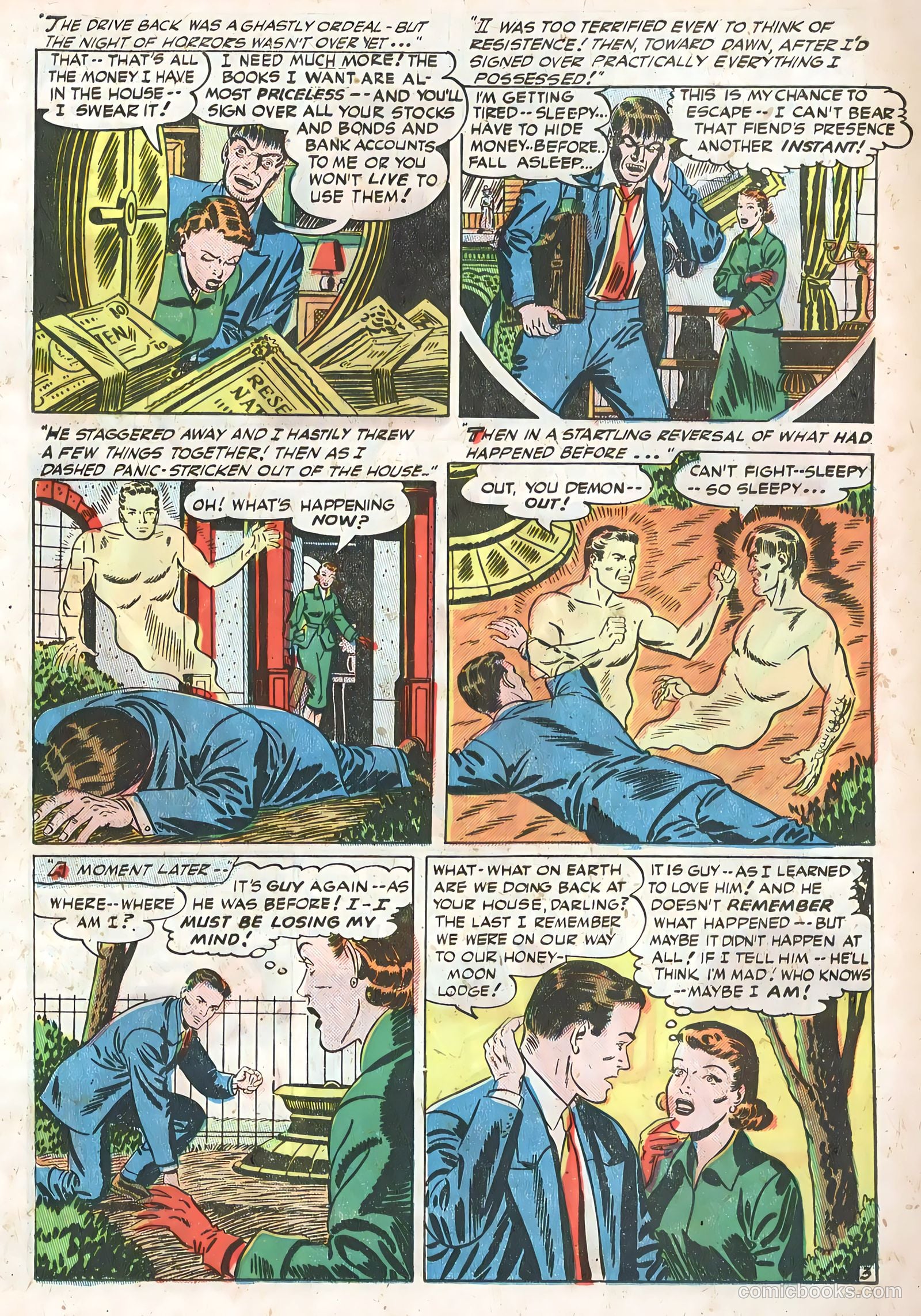 Adventures into the Unknown #36 (1952) — page 15 of 36