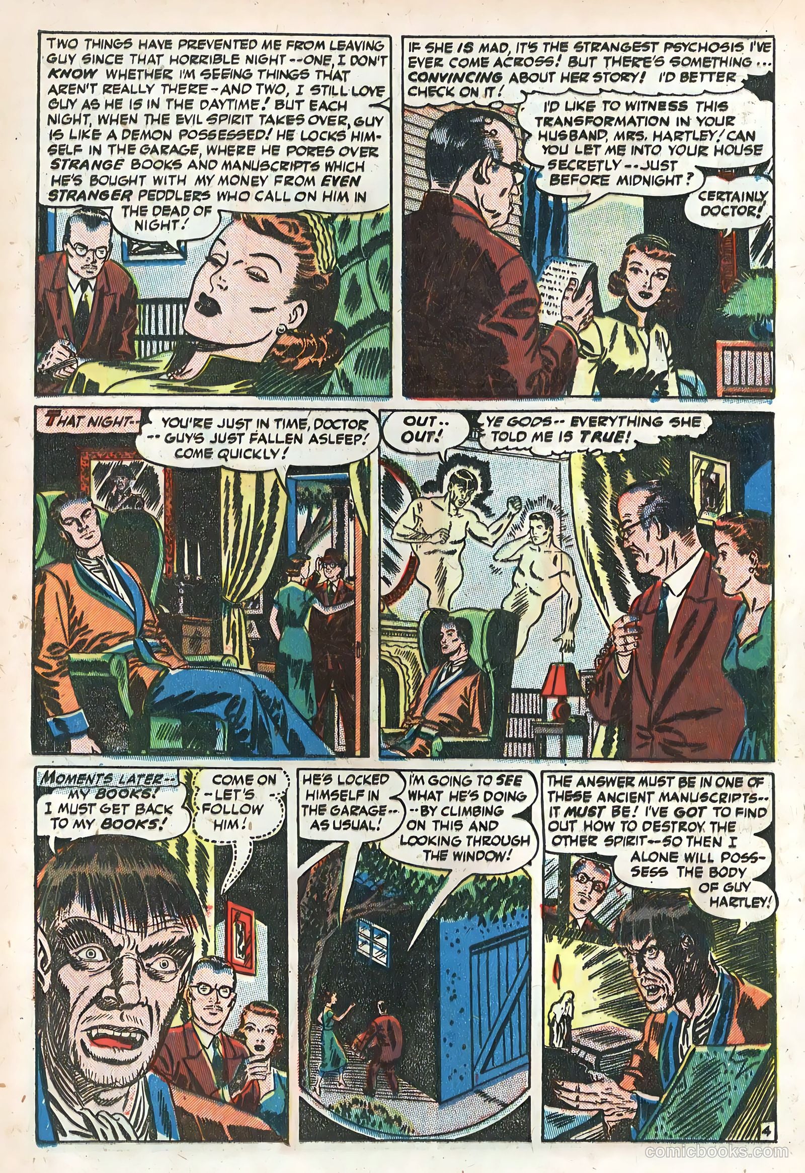 Adventures into the Unknown #36 (1952) — page 16 of 36