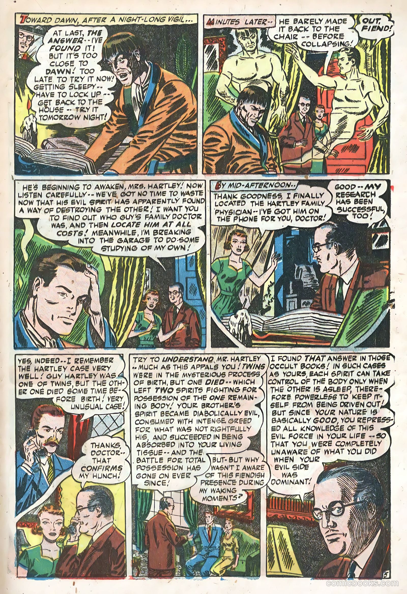 Adventures into the Unknown #36 (1952) — page 17 of 36
