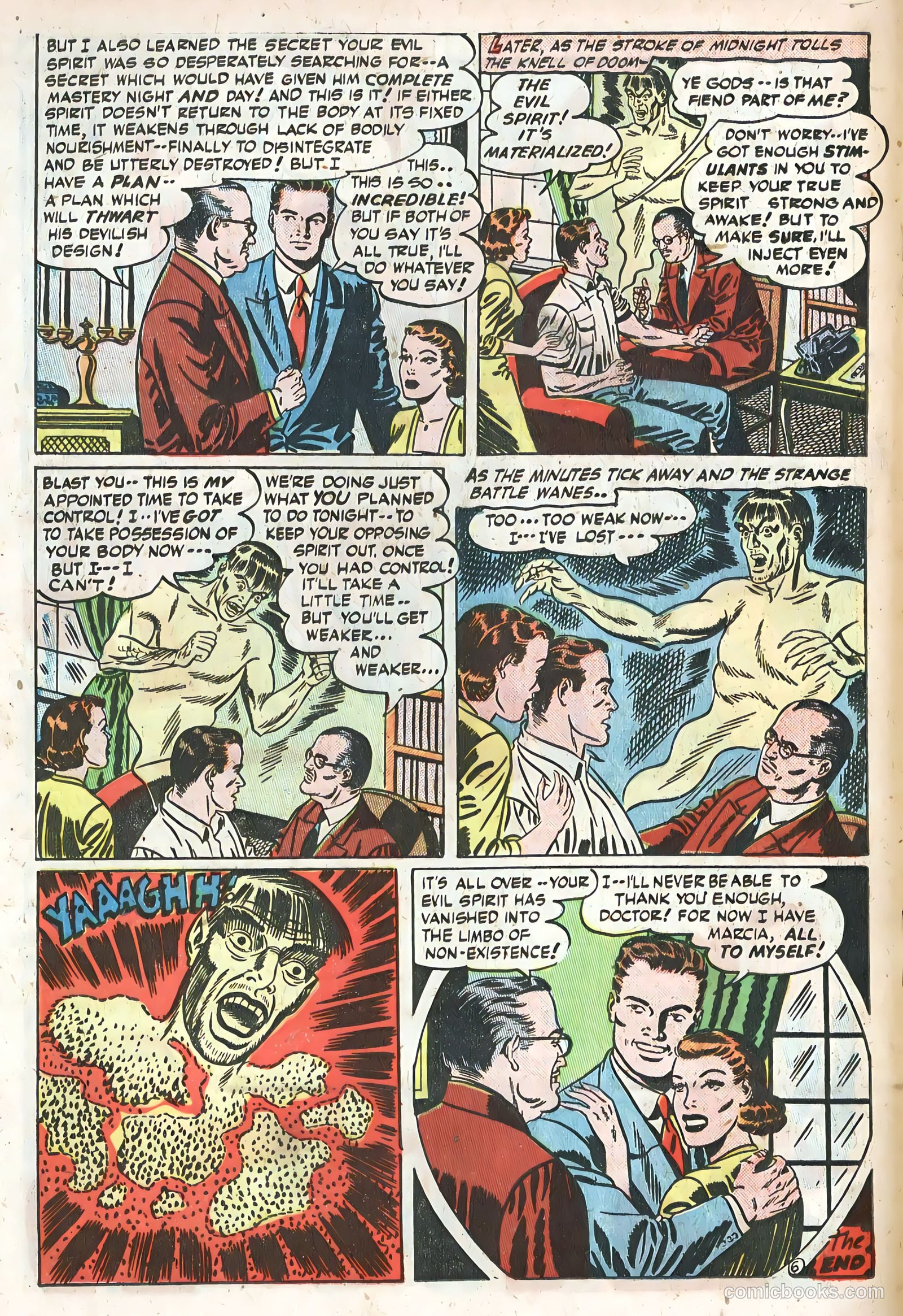 Adventures into the Unknown #36 (1952) — page 18 of 36