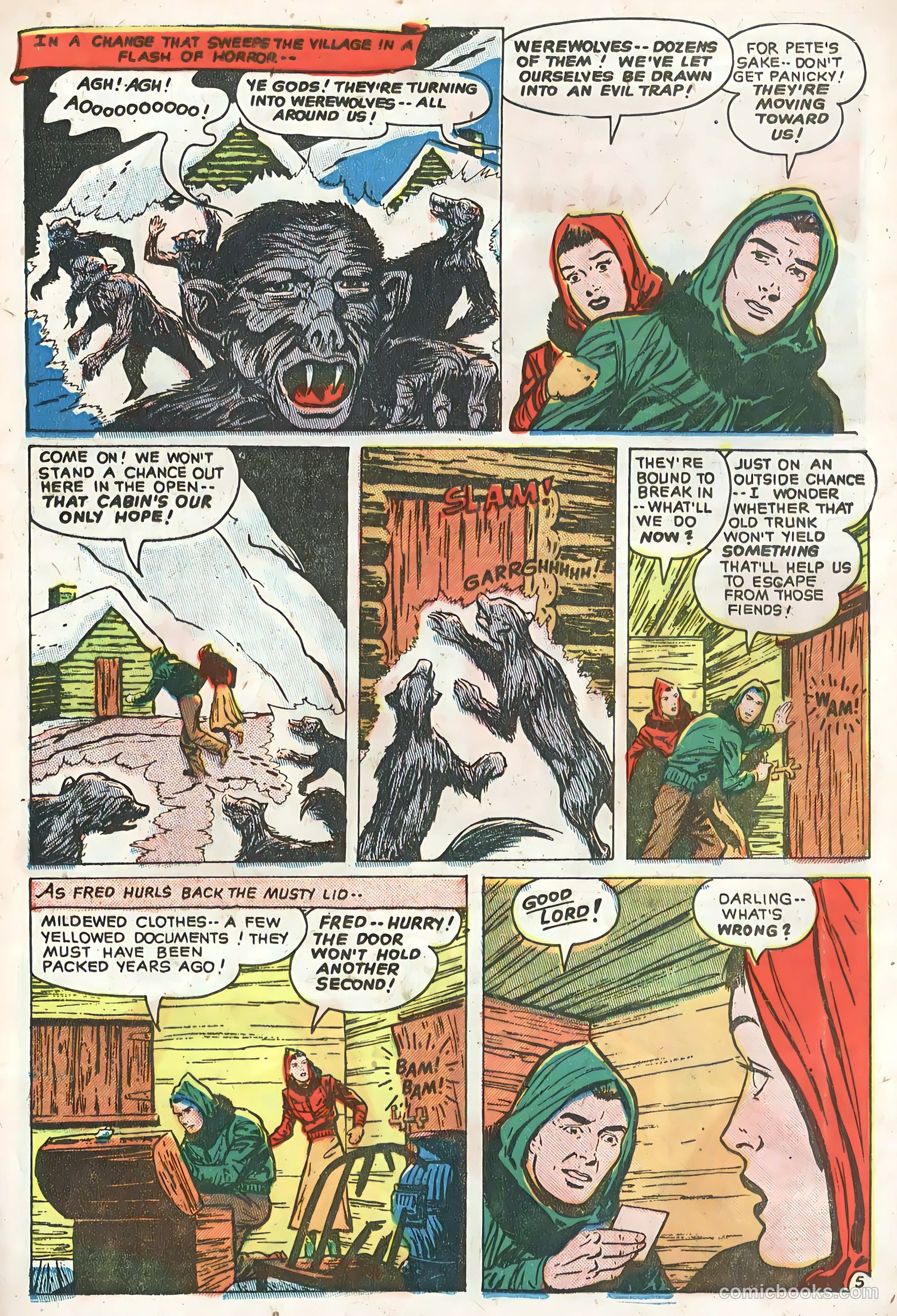 Adventures into the Unknown #36 (1952) — page 25 of 36
