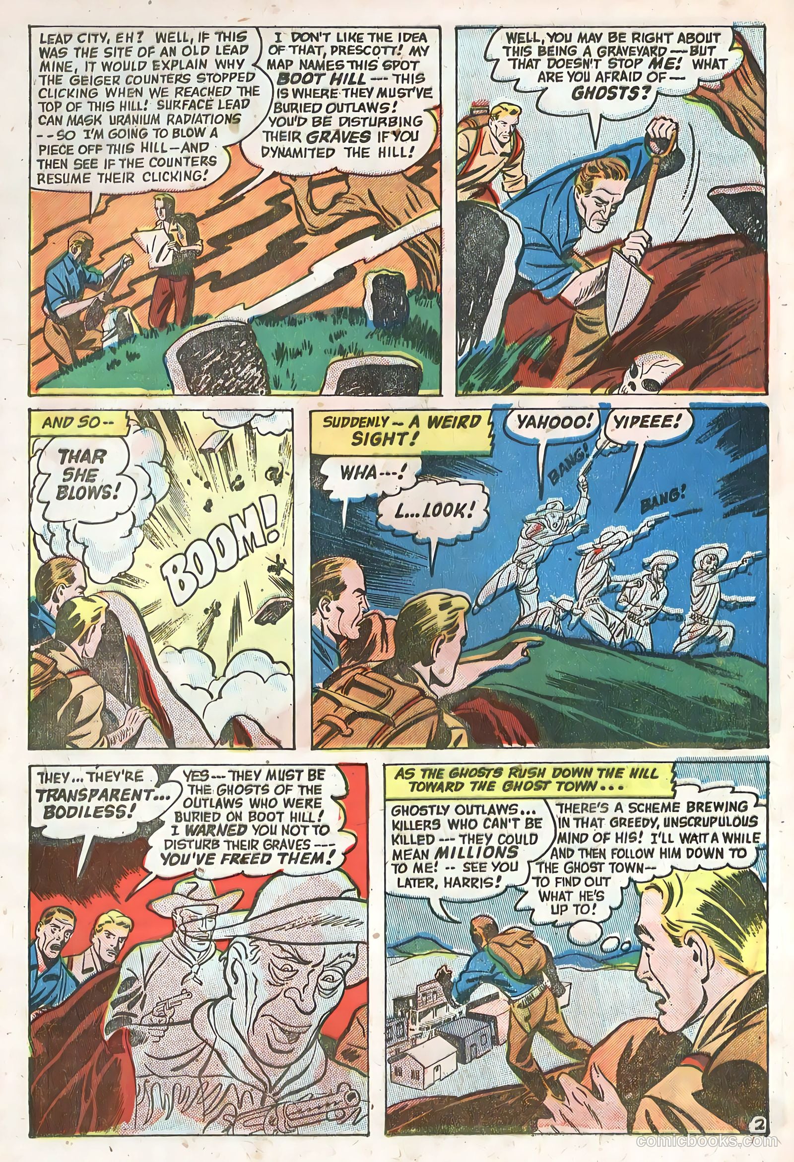 Adventures into the Unknown #36 (1952) — page 32 of 36